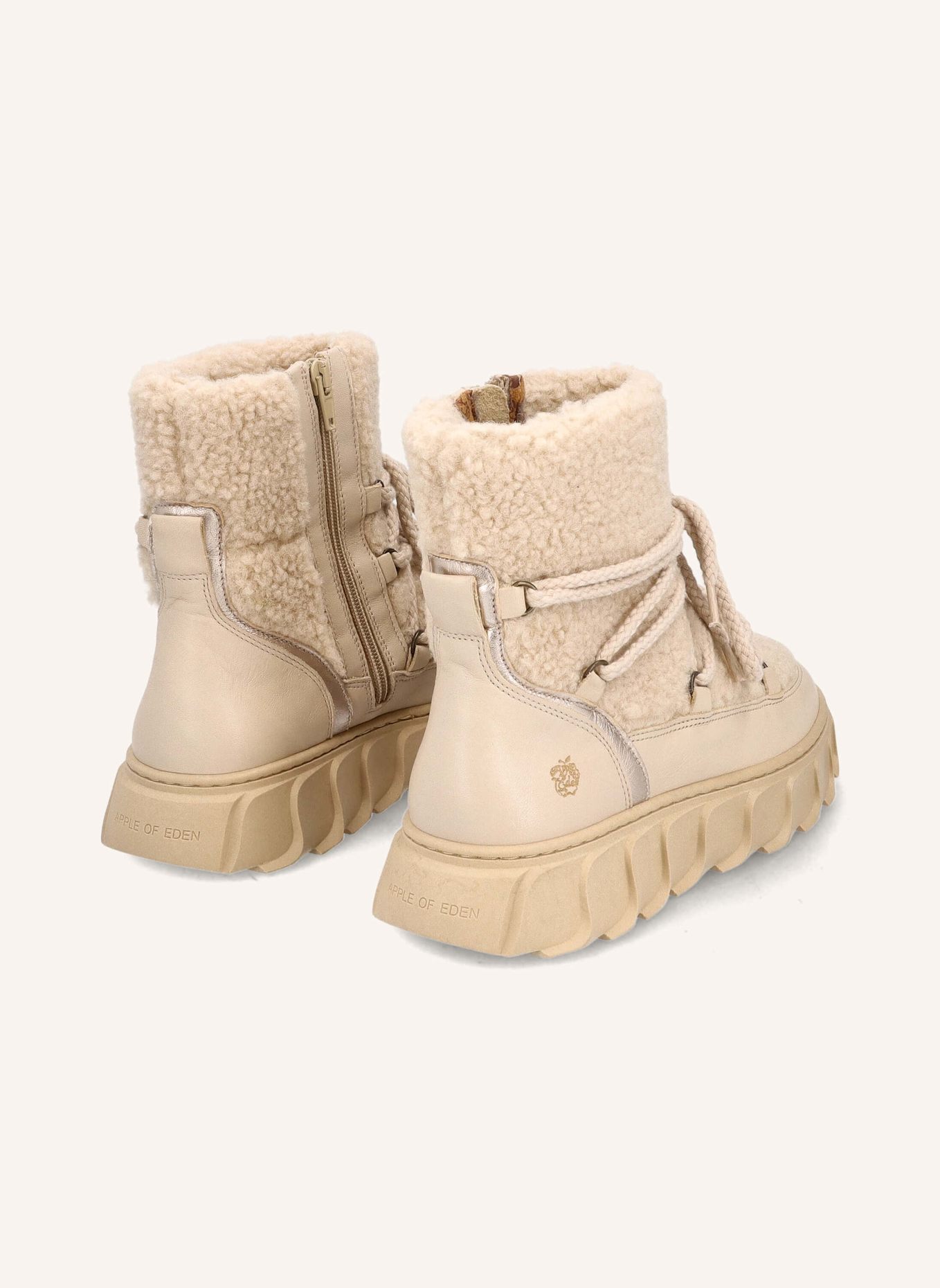 Apple of Eden Boots, Farbe: BEIGE (Bild 2)