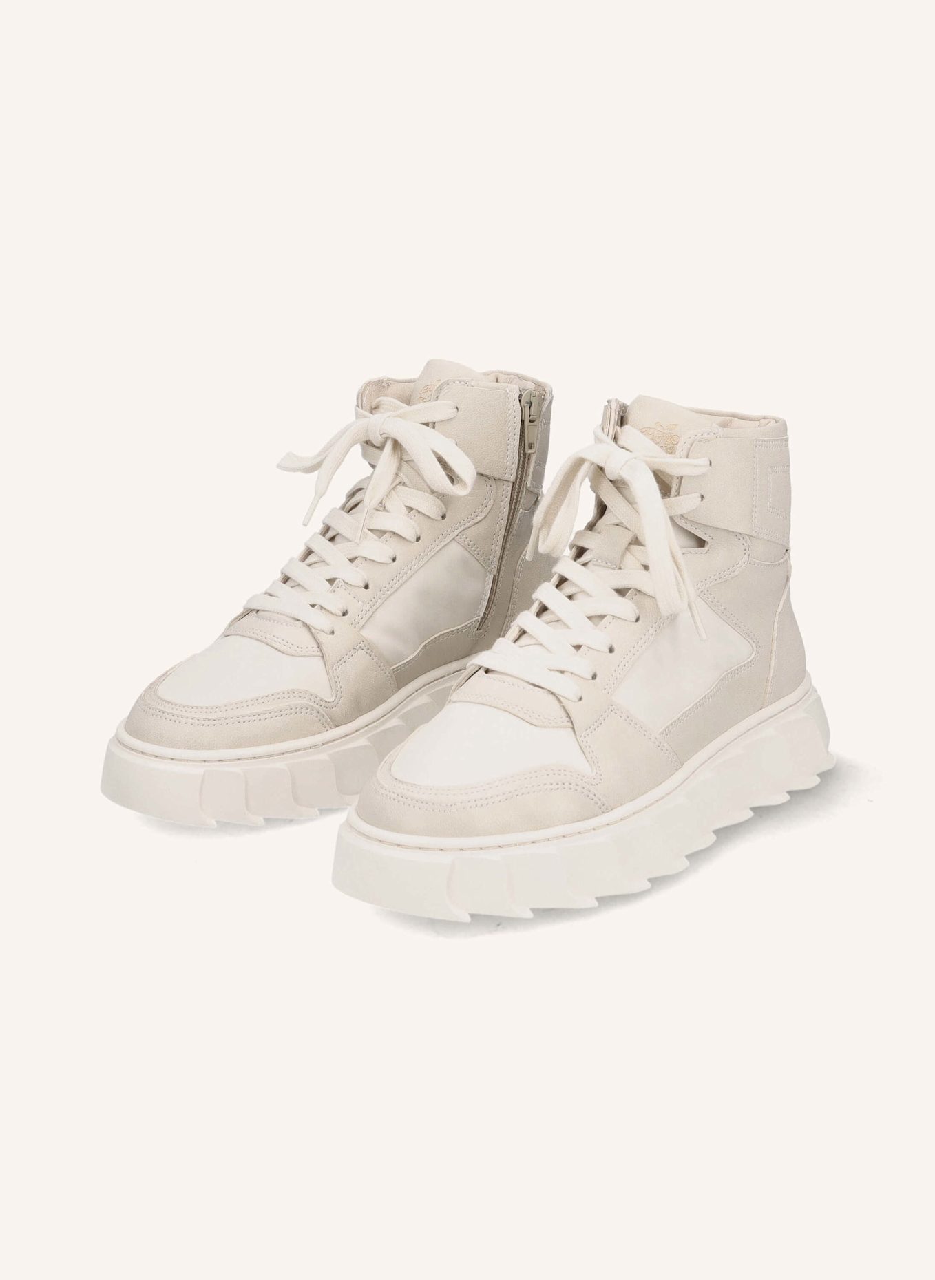 Apple of Eden High Top Sneaker, Farbe: BEIGE (Bild 1)