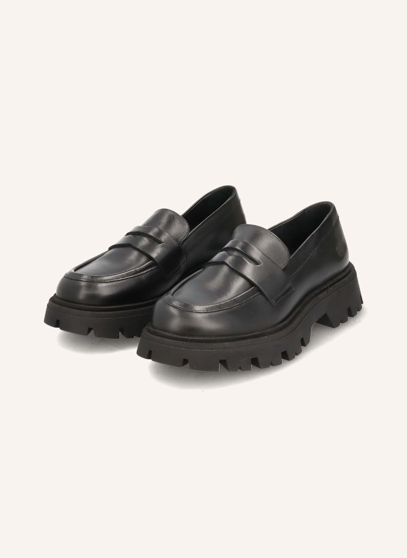 Apple of Eden Penny-Loafer, Farbe: SCHWARZ (Bild 1)