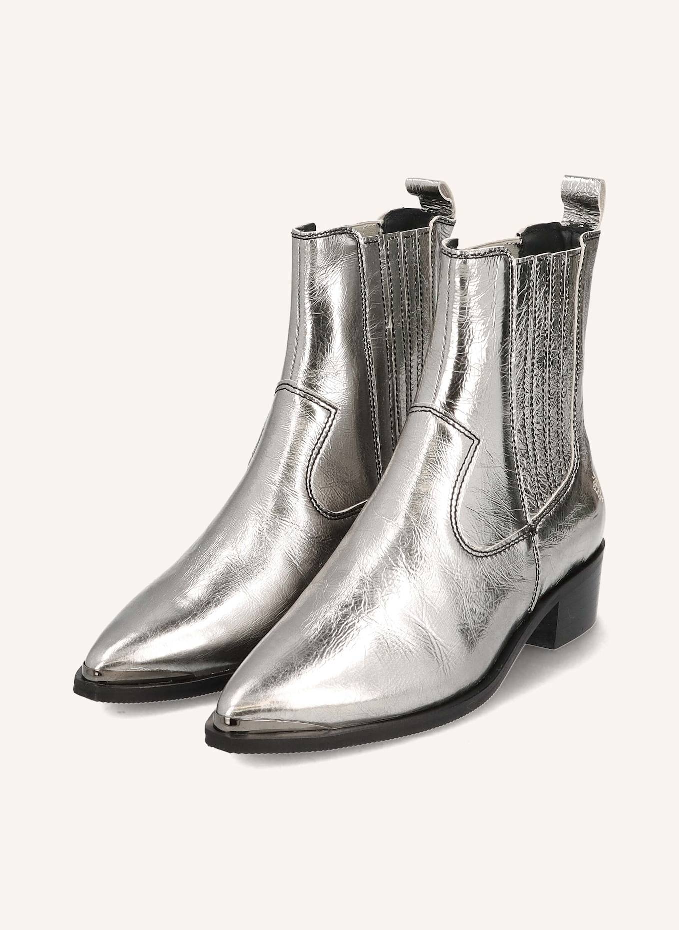 Apple of Eden Chelsea Boots, Farbe: SILBER (Bild 1)