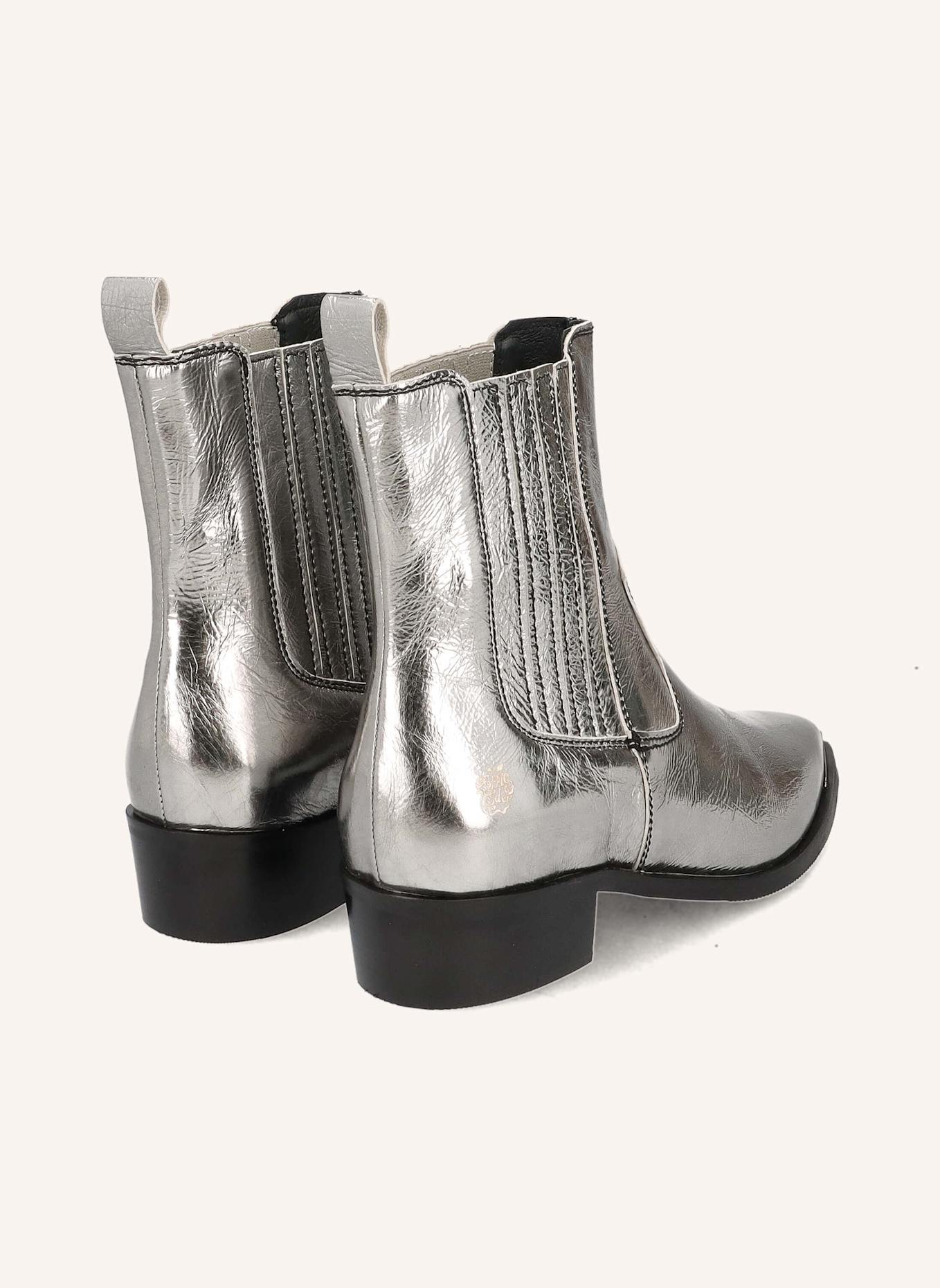 Apple of Eden Chelsea Boots, Farbe: SILBER (Bild 2)