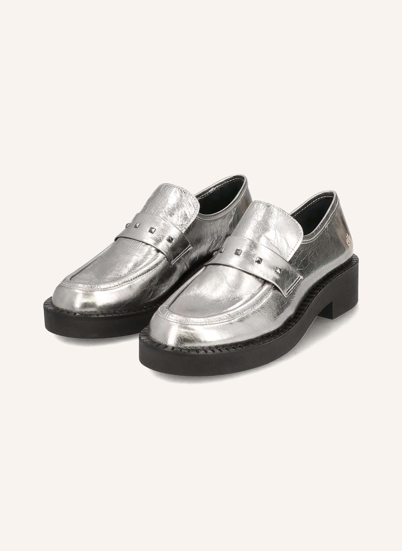 Apple of Eden Penny-Loafer, Farbe: SILBER (Bild 1)