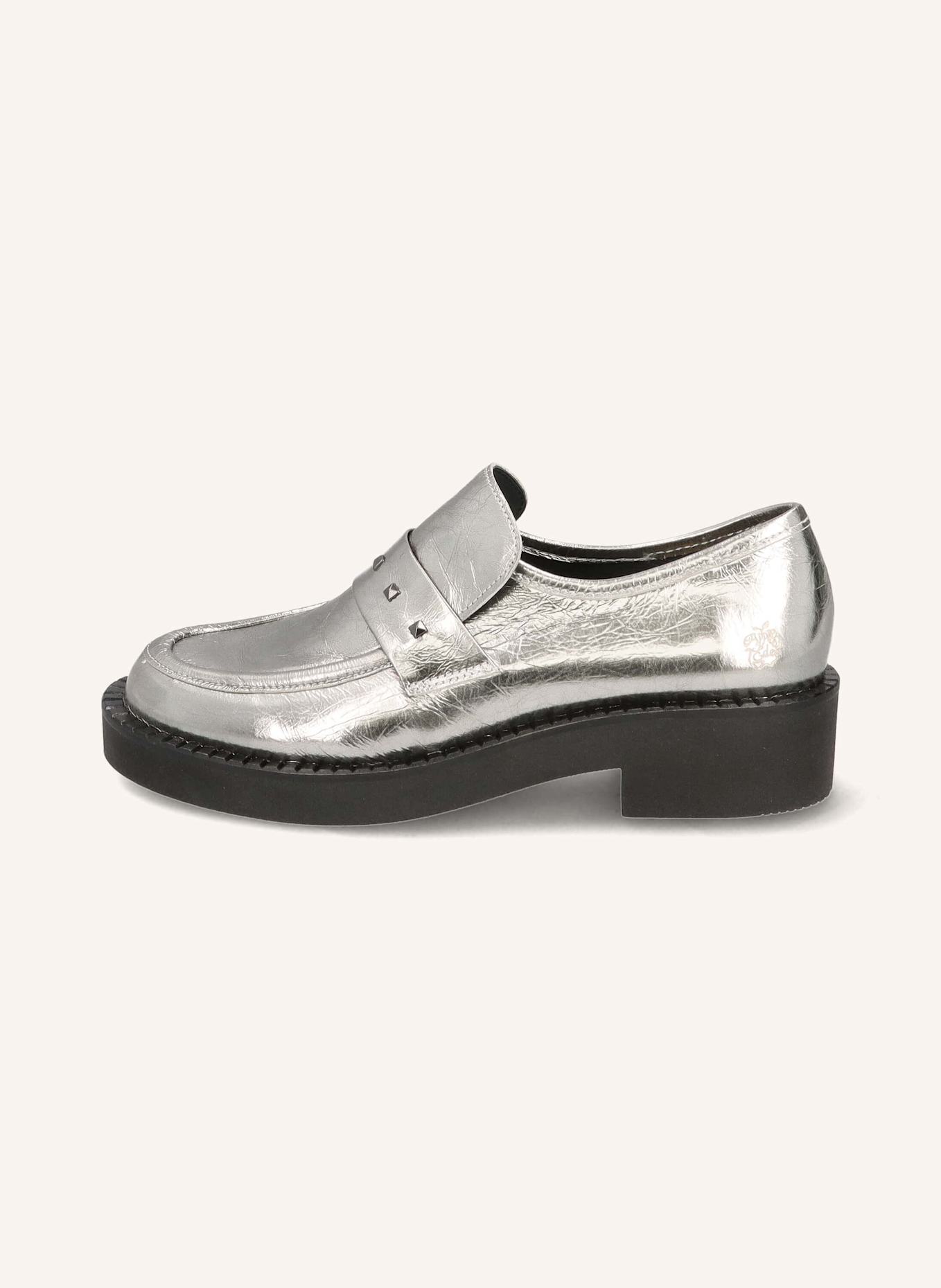 Apple of Eden Penny-Loafer, Farbe: SILBER (Bild 4)