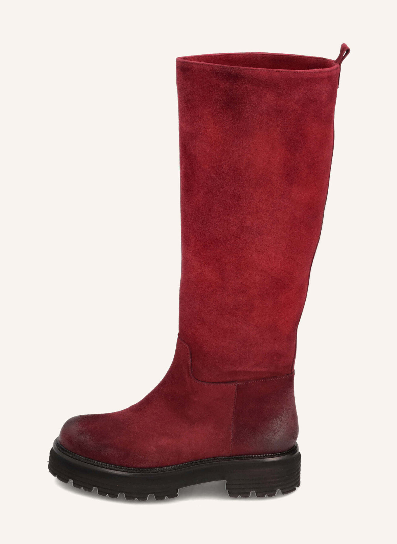 THEA MIKA Langschaftstiefel, Farbe: DUNKELROT (Bild 4)