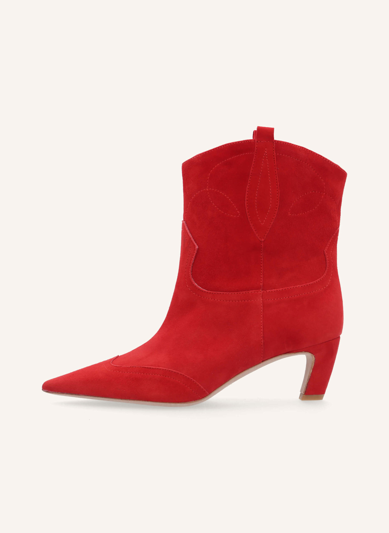 THEA MIKA Cowboy Boots: ROT