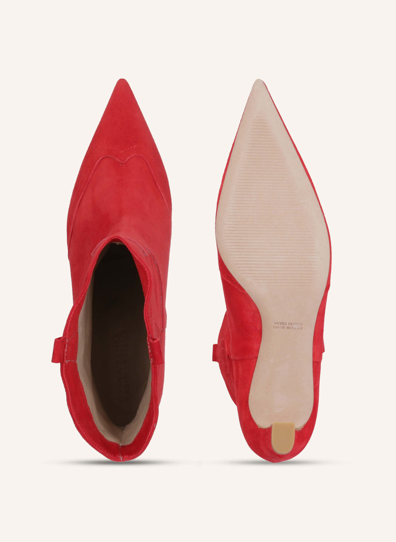 THEA MIKA Cowboy Boots: ROT