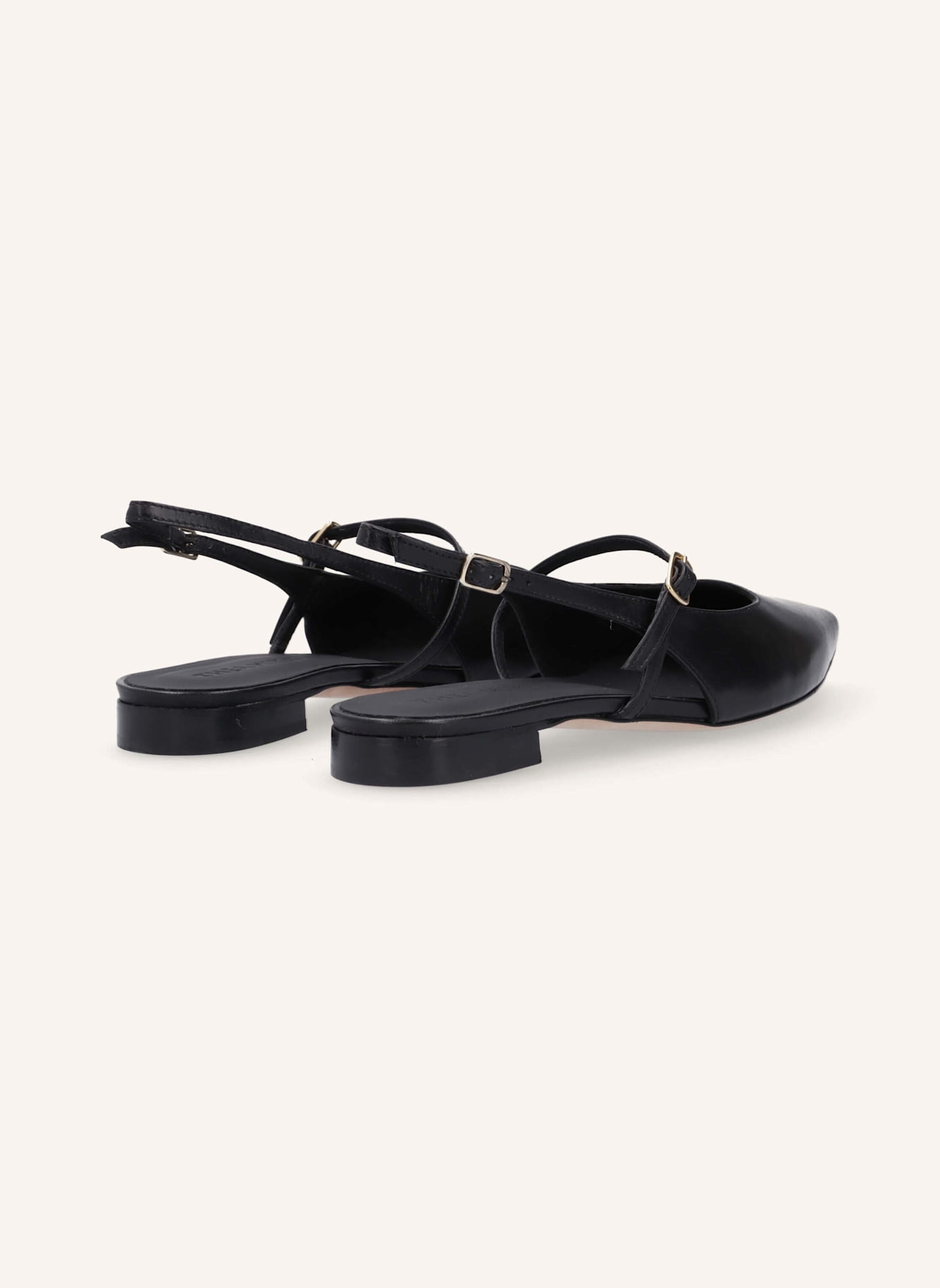 THEA MIKA Sling-Ballerinas: SCHWARZ