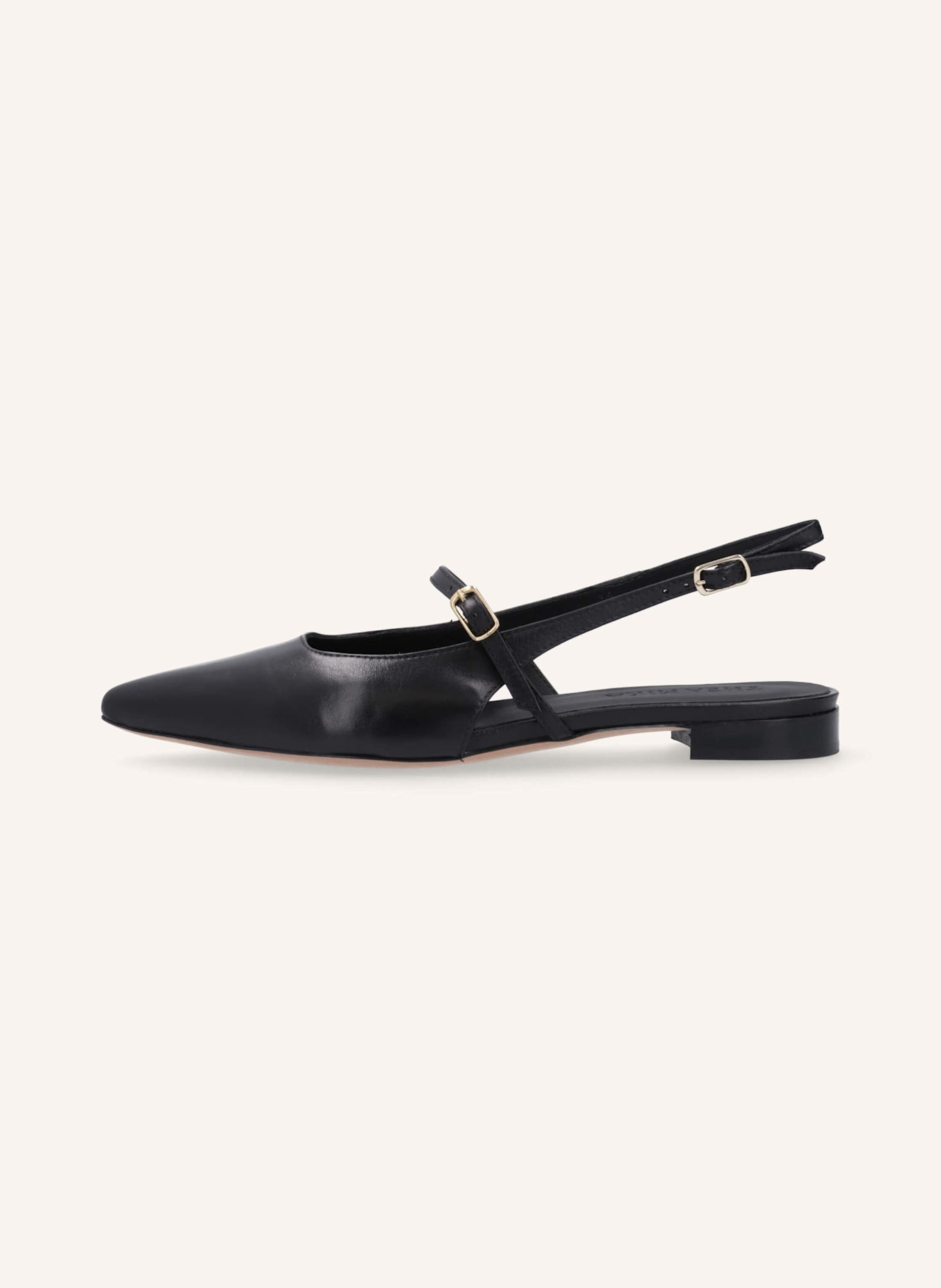 THEA MIKA Sling-Ballerinas: SCHWARZ