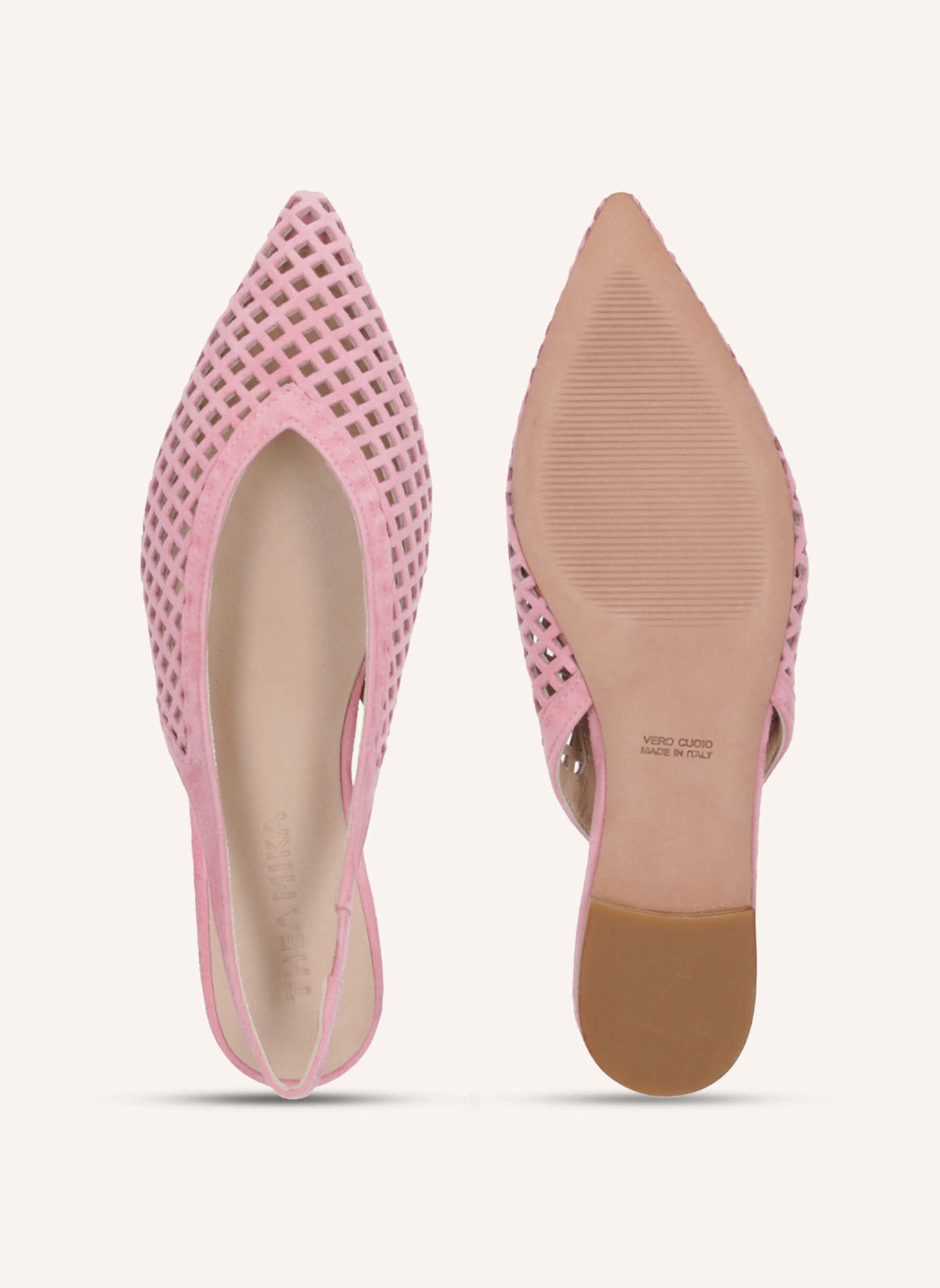 Sling Rosa 38 THEA MIKA Sling-Ballerinas in rosa