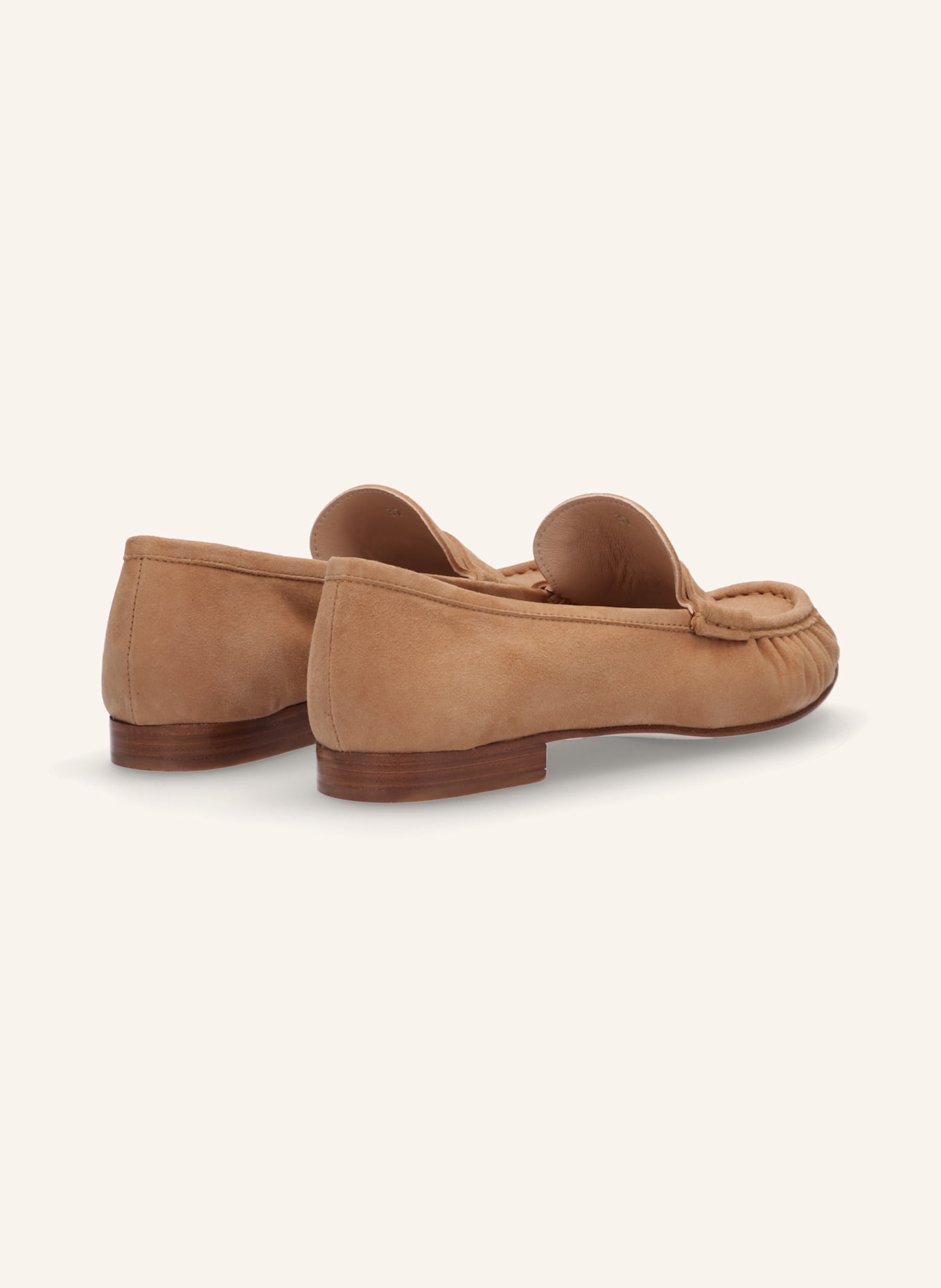 THEA MIKA Mokassins: BEIGE/ COGNAC