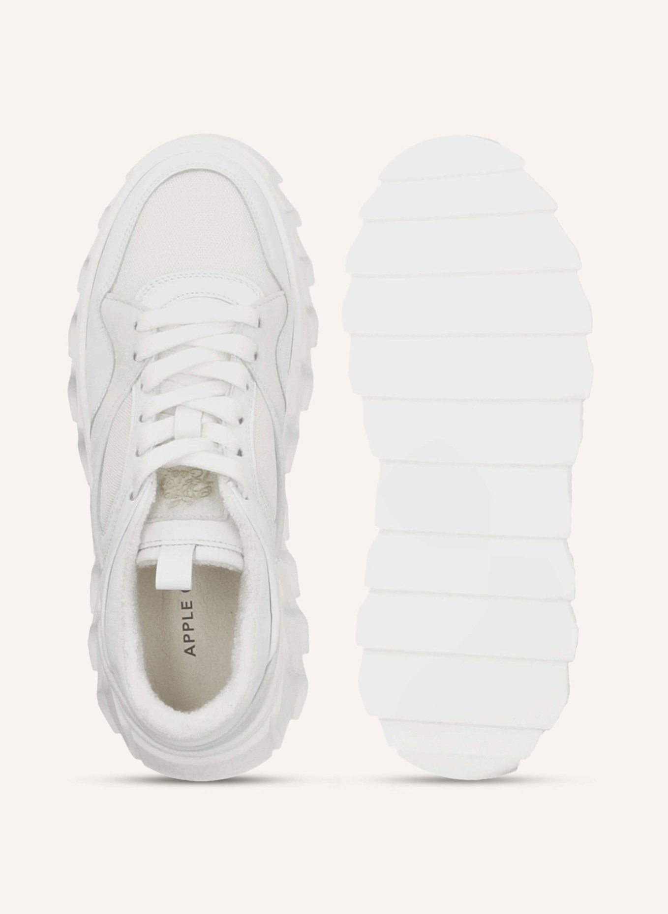 Apple of Eden Sneaker: WEISS