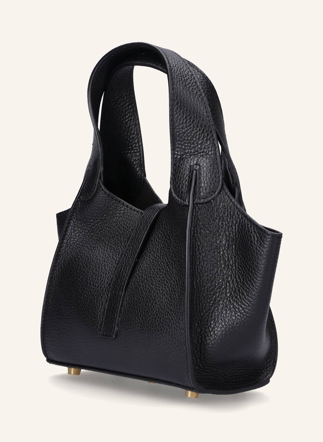 THEA MIKA Tasche: SCHWARZ