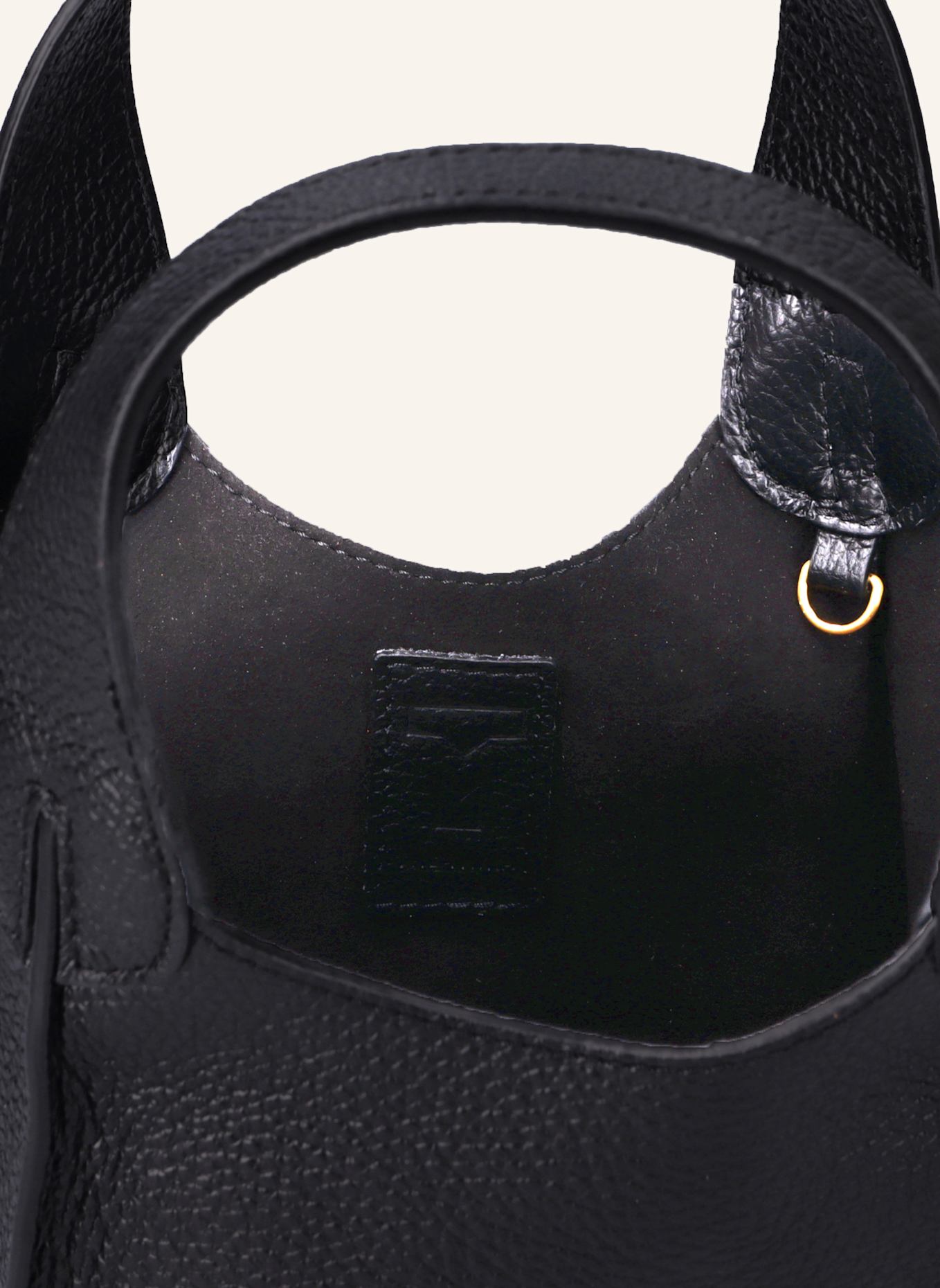 THEA MIKA Tasche: SCHWARZ