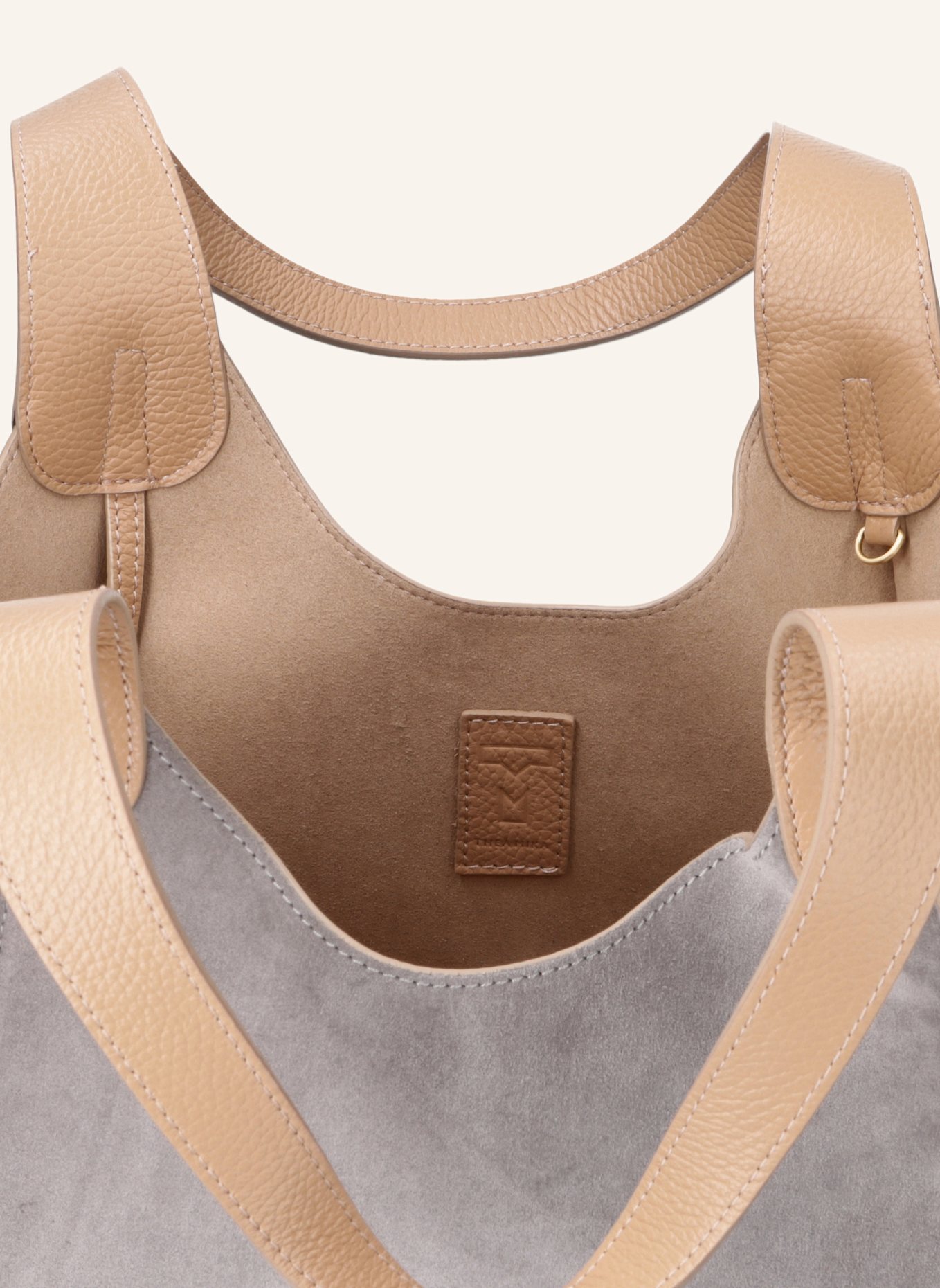 THEA MIKA Tasche: HELLGRAU/ BEIGE