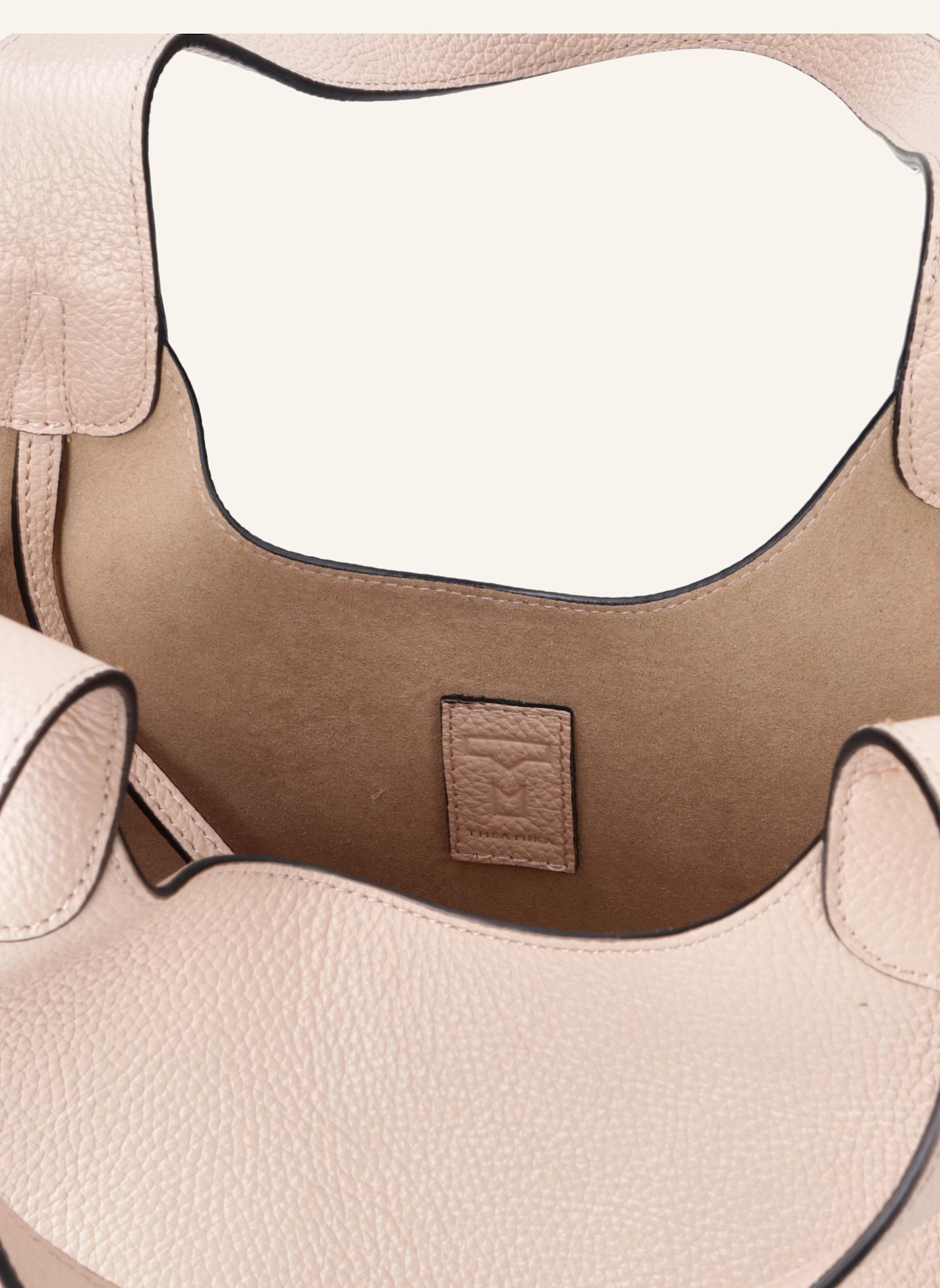 THEA MIKA Tasche: HELLBRAUN