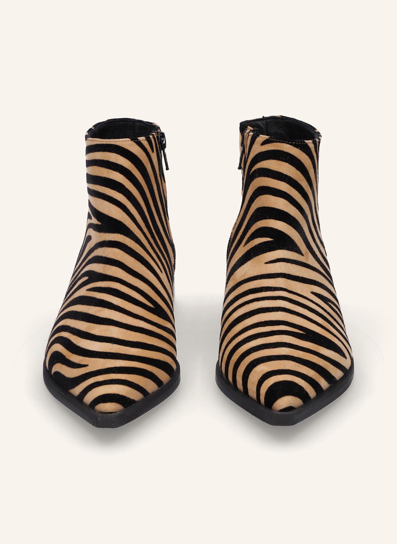 THEA MIKA Stiefeletten: BEIGE/ BRAUN