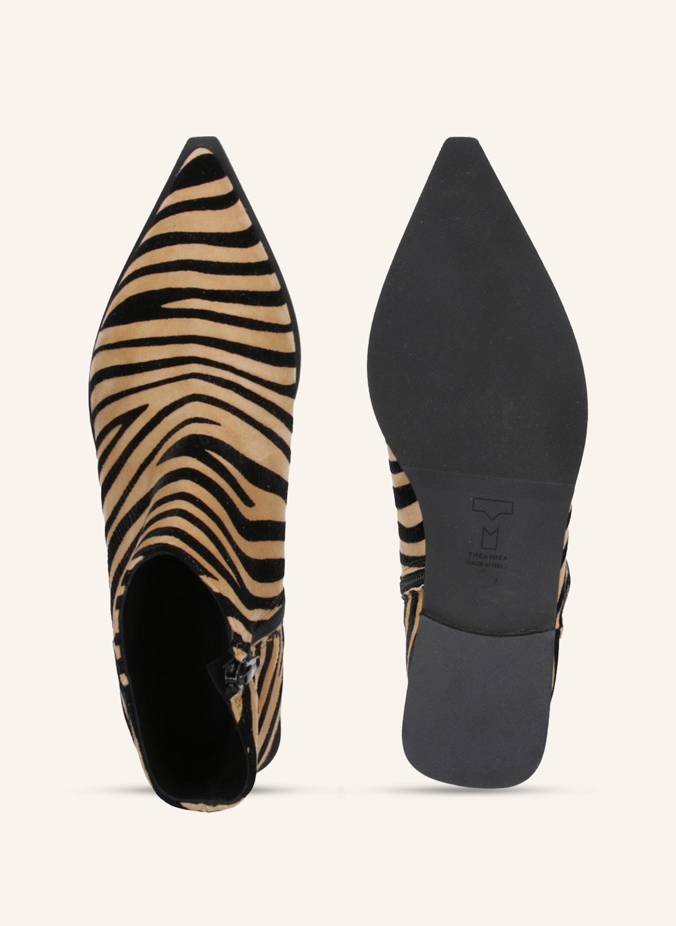 THEA MIKA Stiefeletten: BEIGE/ BRAUN