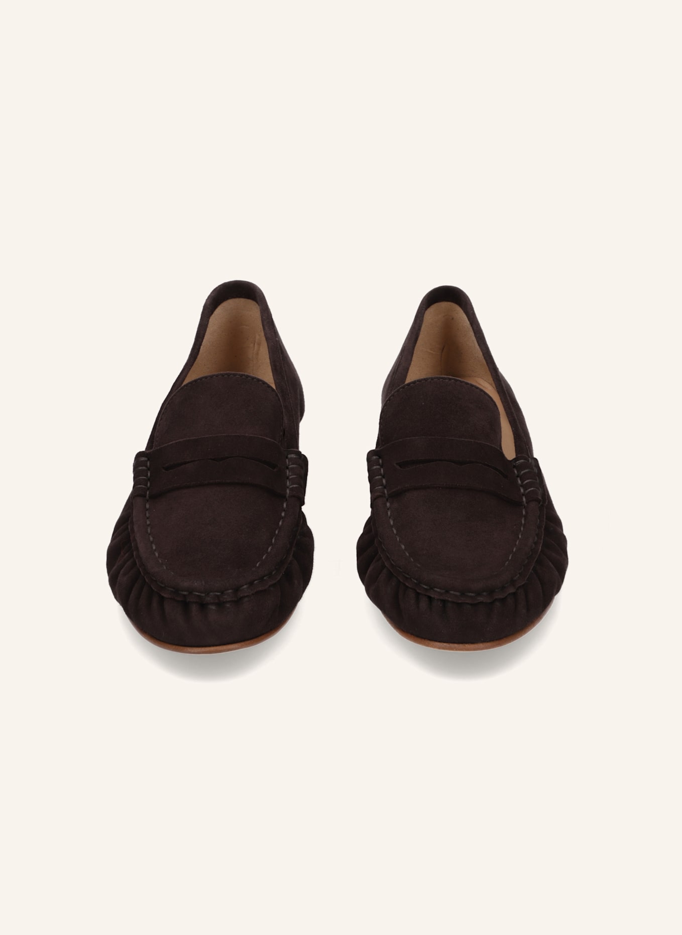 THEA MIKA Mokassins: DUNKELBRAUN