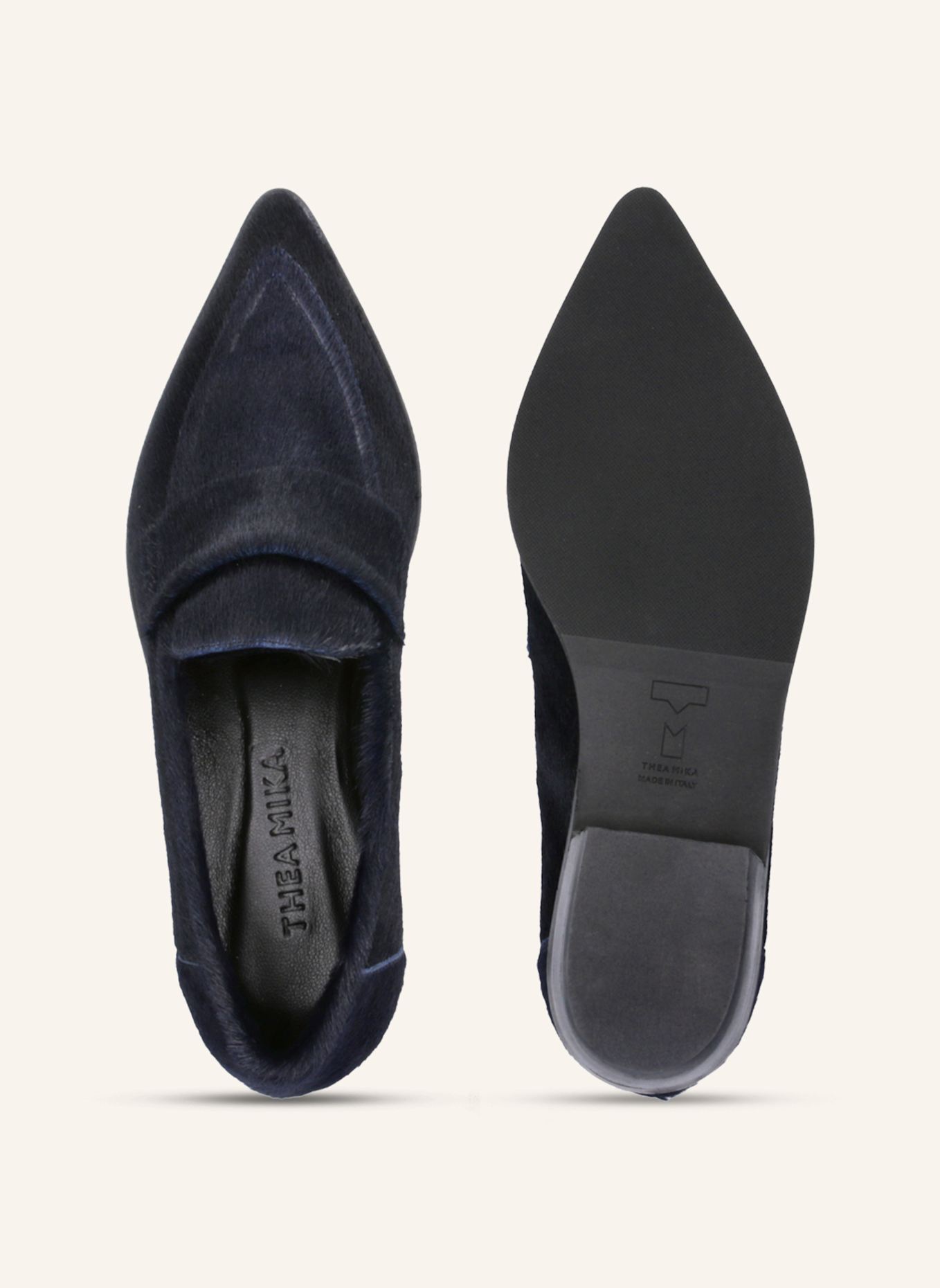 THEA MIKA Mokassins: DUNKELBLAU