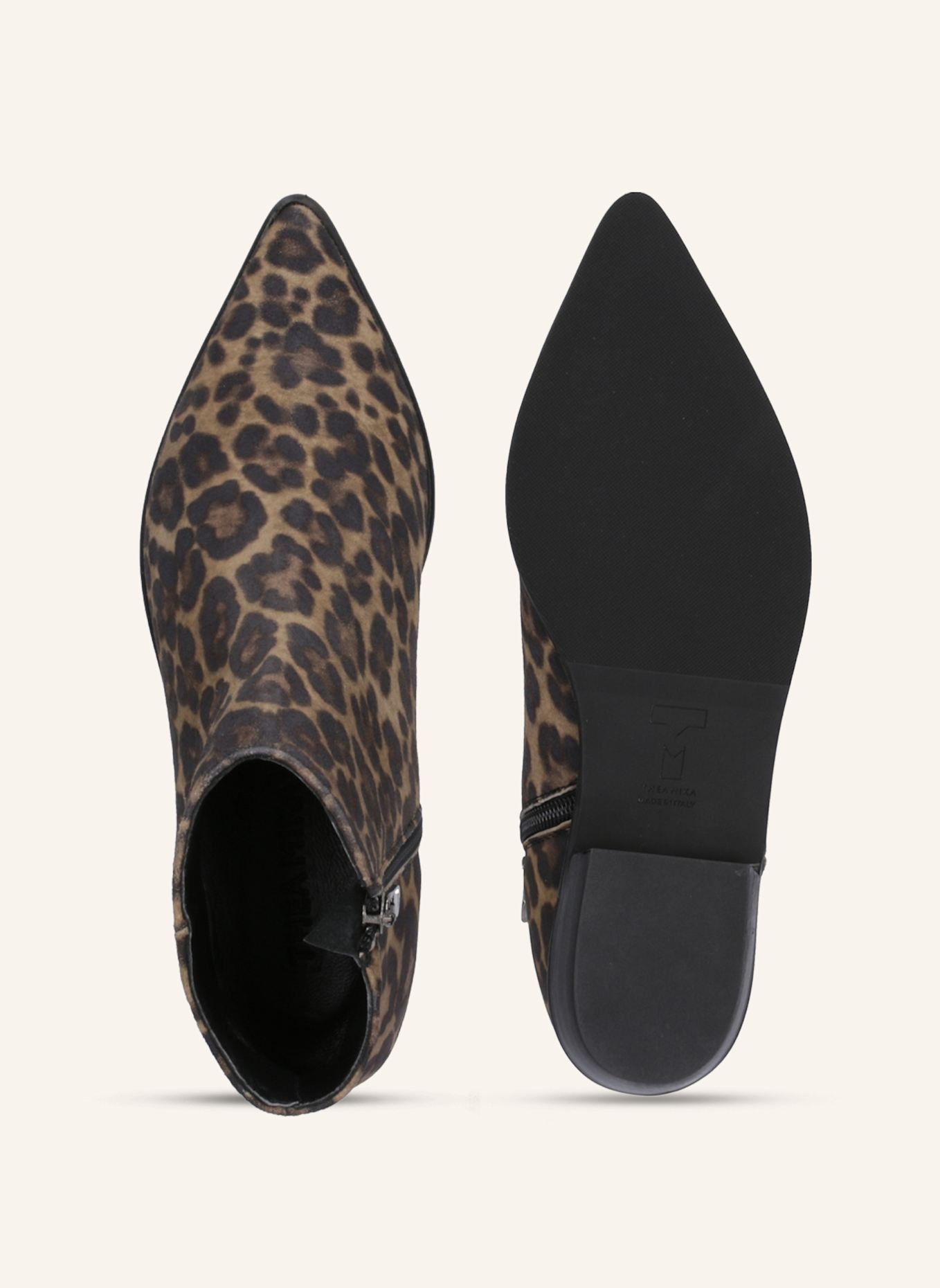 THEA MIKA Stiefeletten: DUNKELBRAUN/ COGNAC