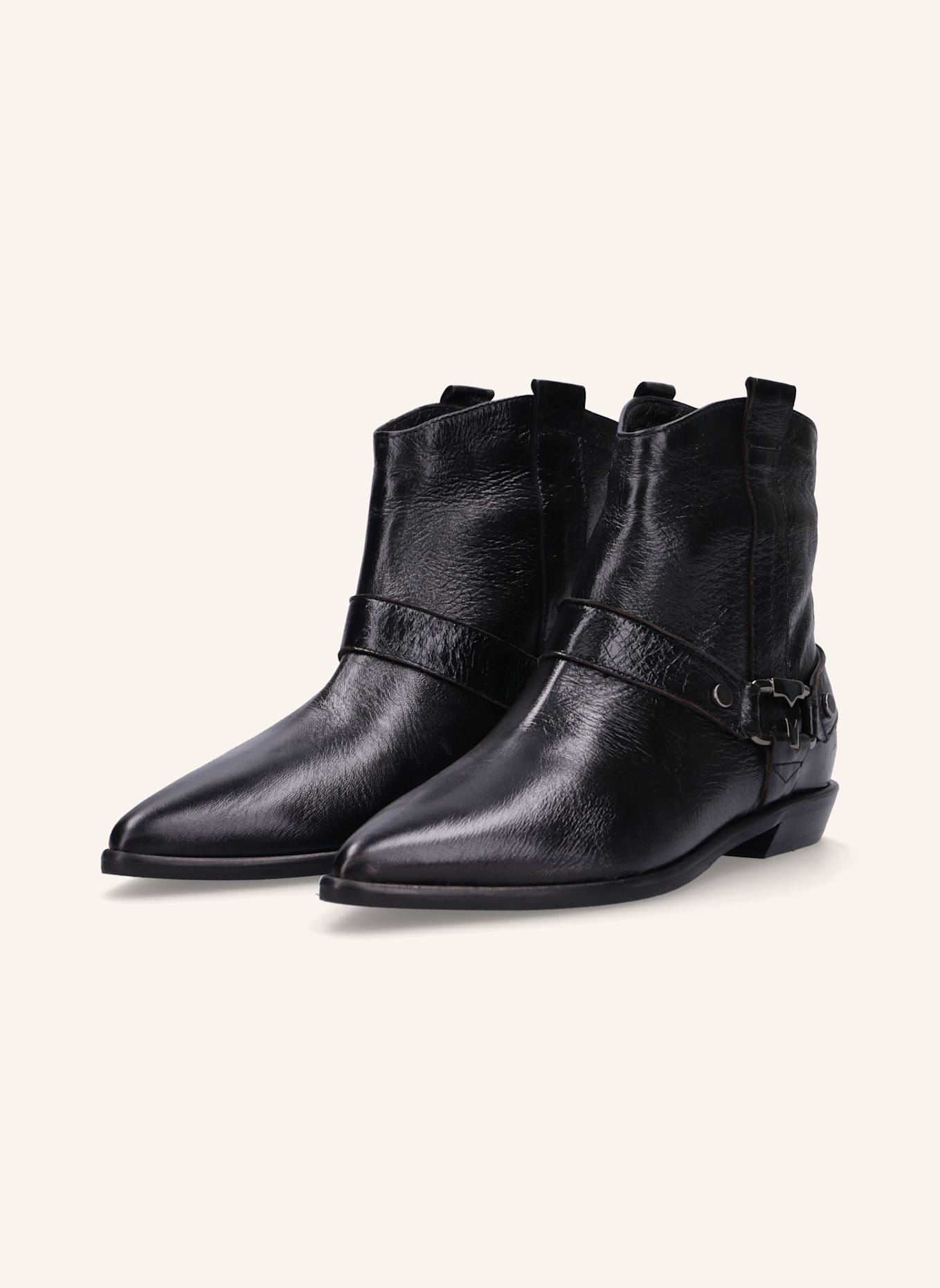 THEA MIKA Stiefeletten: SCHWARZ