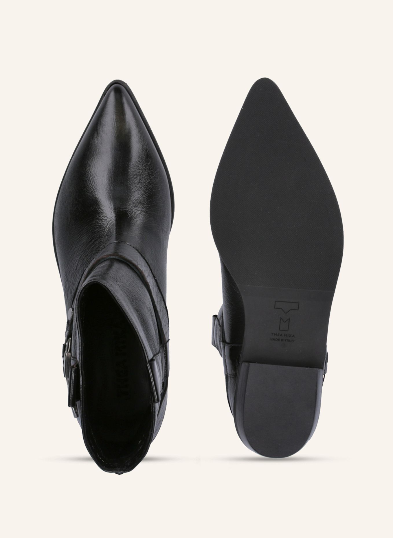 THEA MIKA Stiefeletten: SCHWARZ