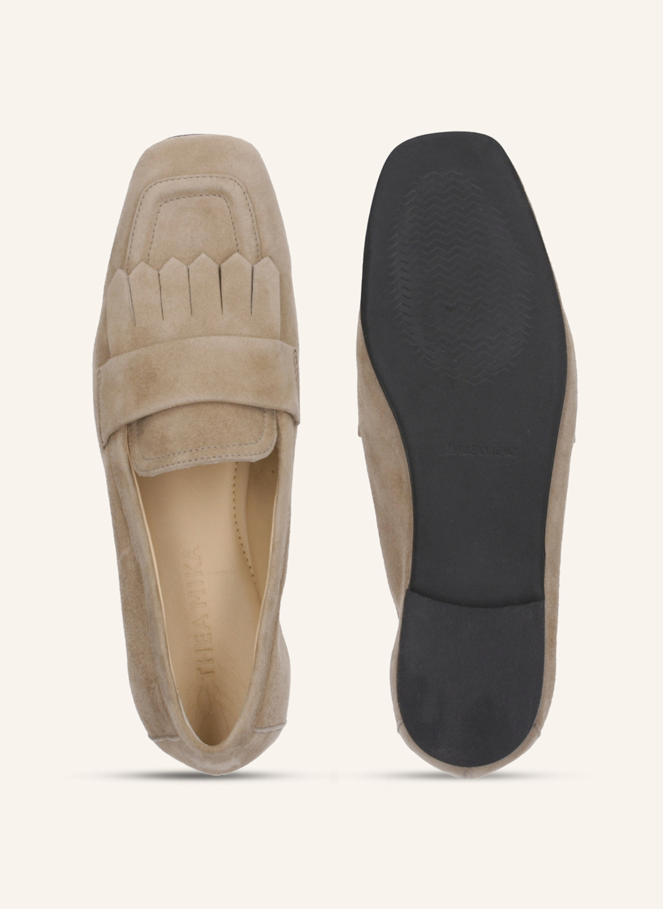 THEA MIKA Mokassins: BEIGE