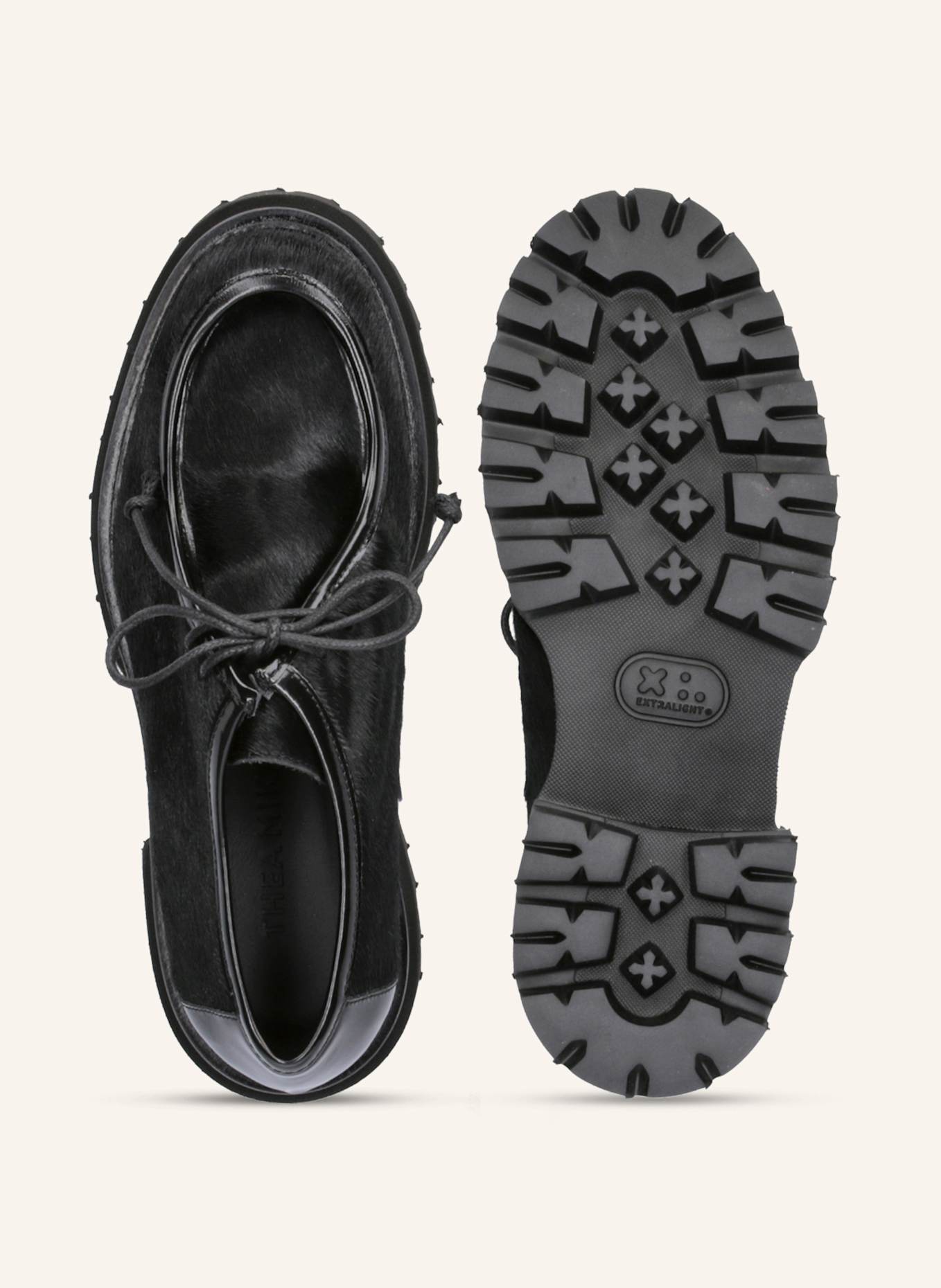 THEA MIKA Halbschuhe: SCHWARZ