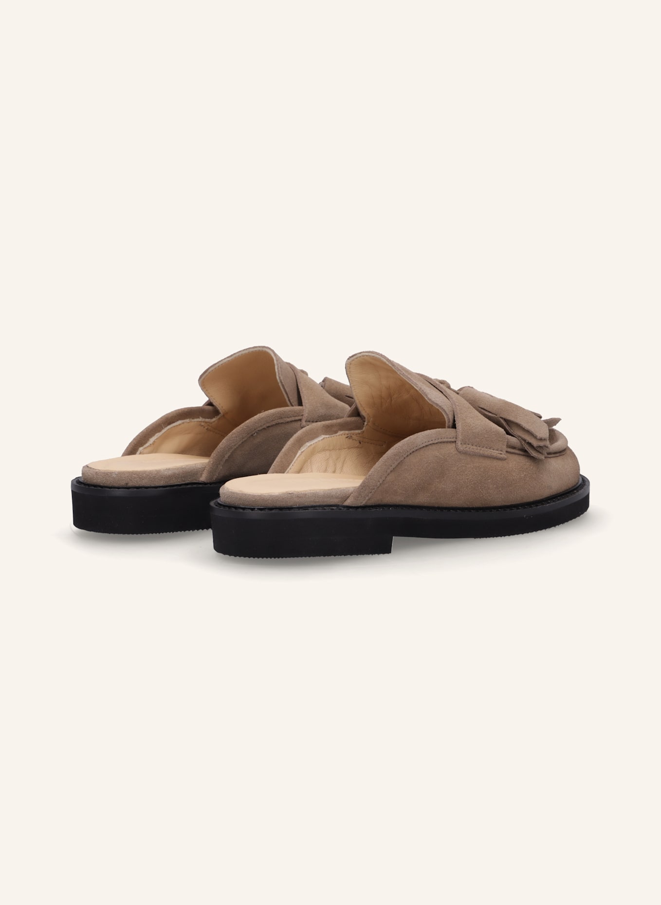 THEA MIKA Mules: BEIGE