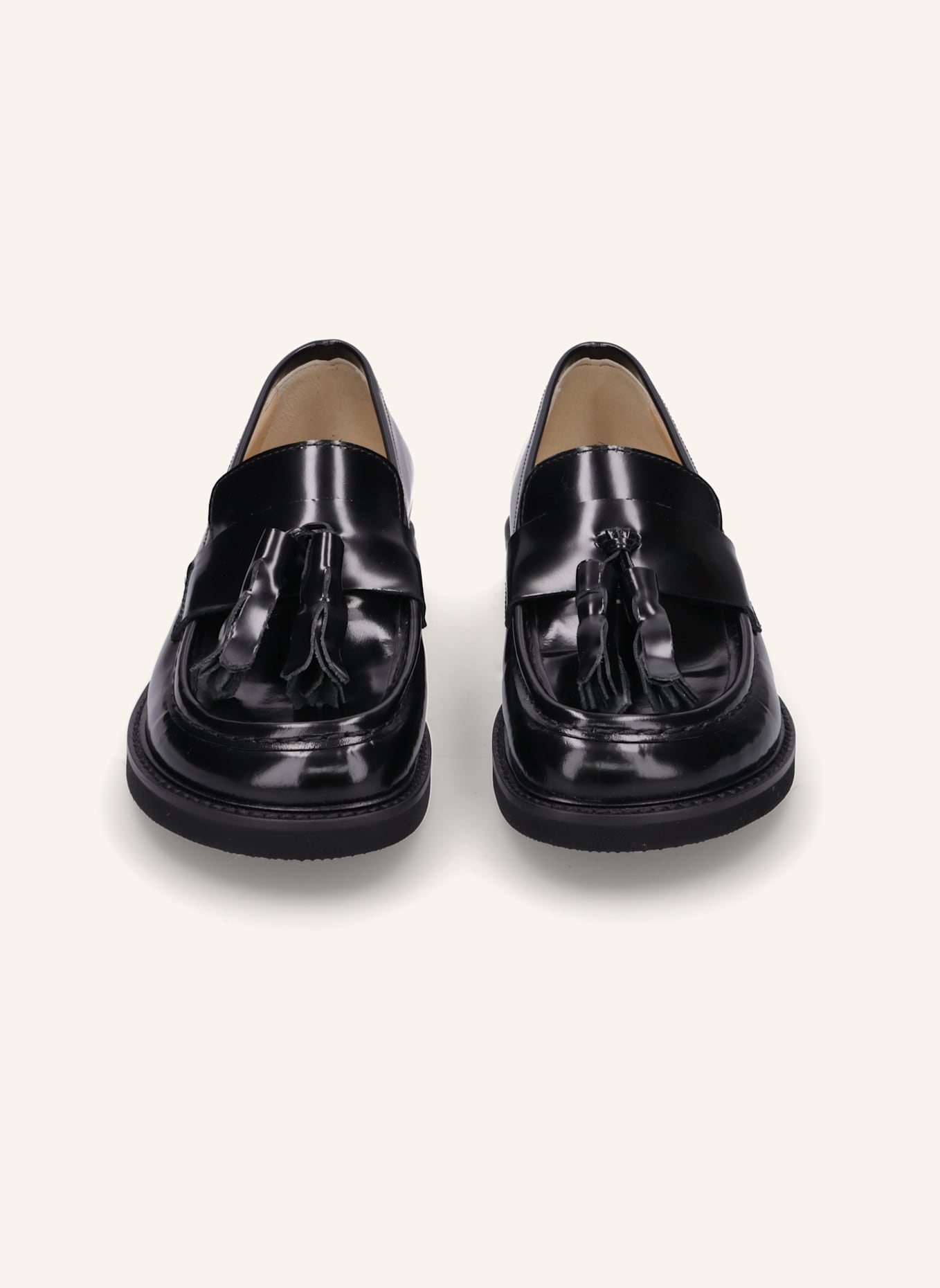 THEA MIKA Mokassins: SCHWARZ