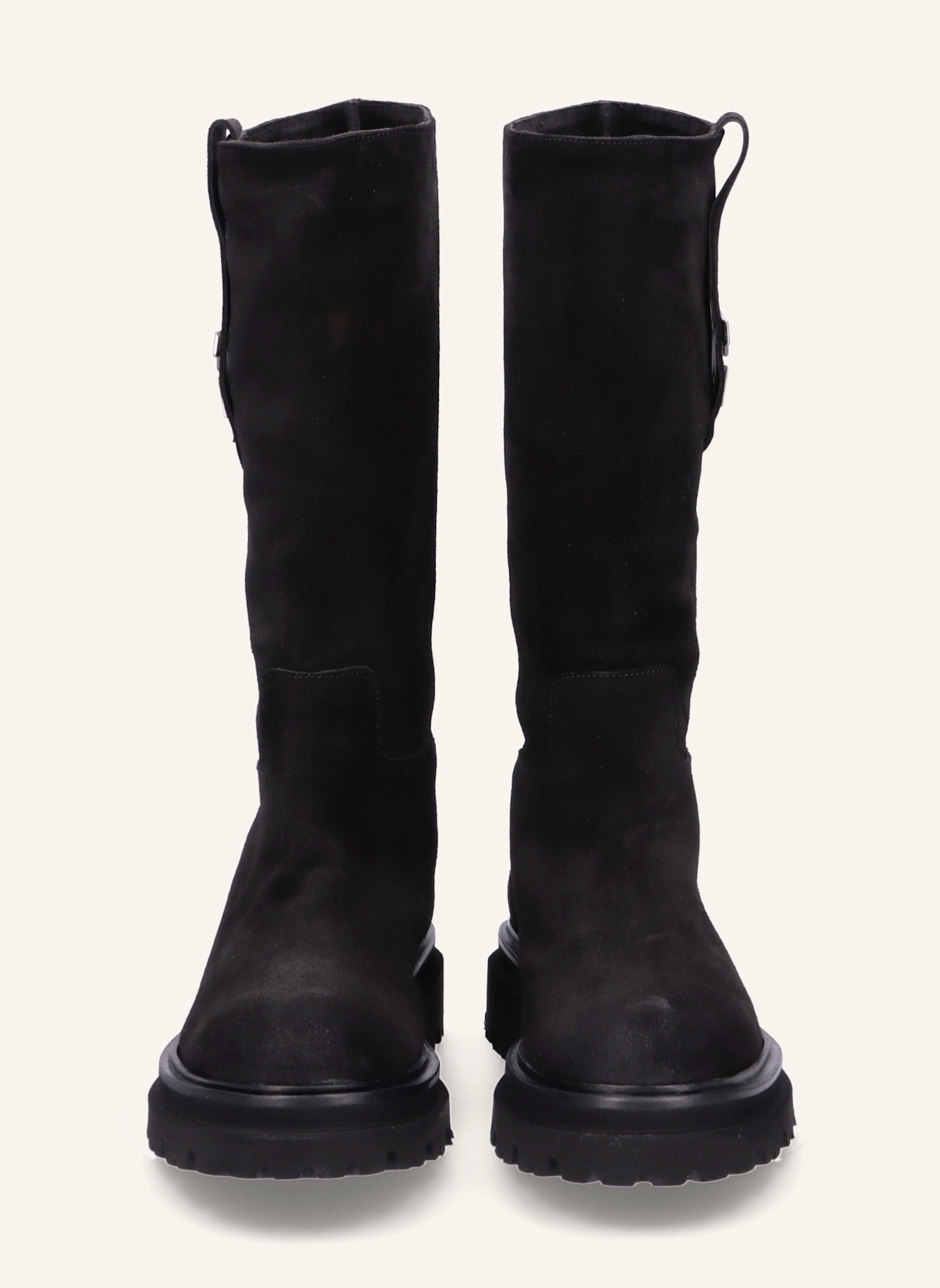 THEA MIKA Stiefel: SCHWARZ