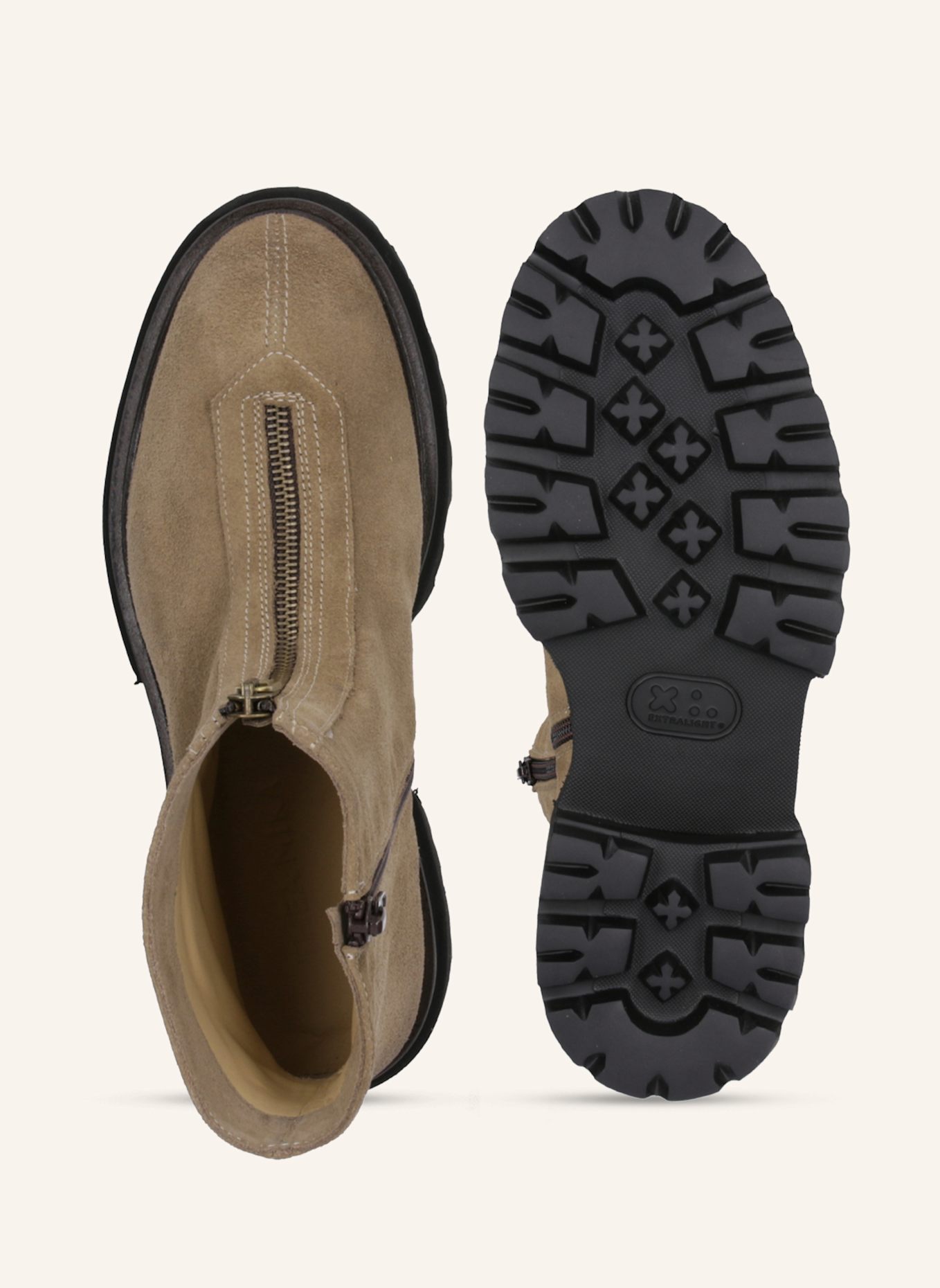 THEA MIKA Stiefeletten: BEIGE