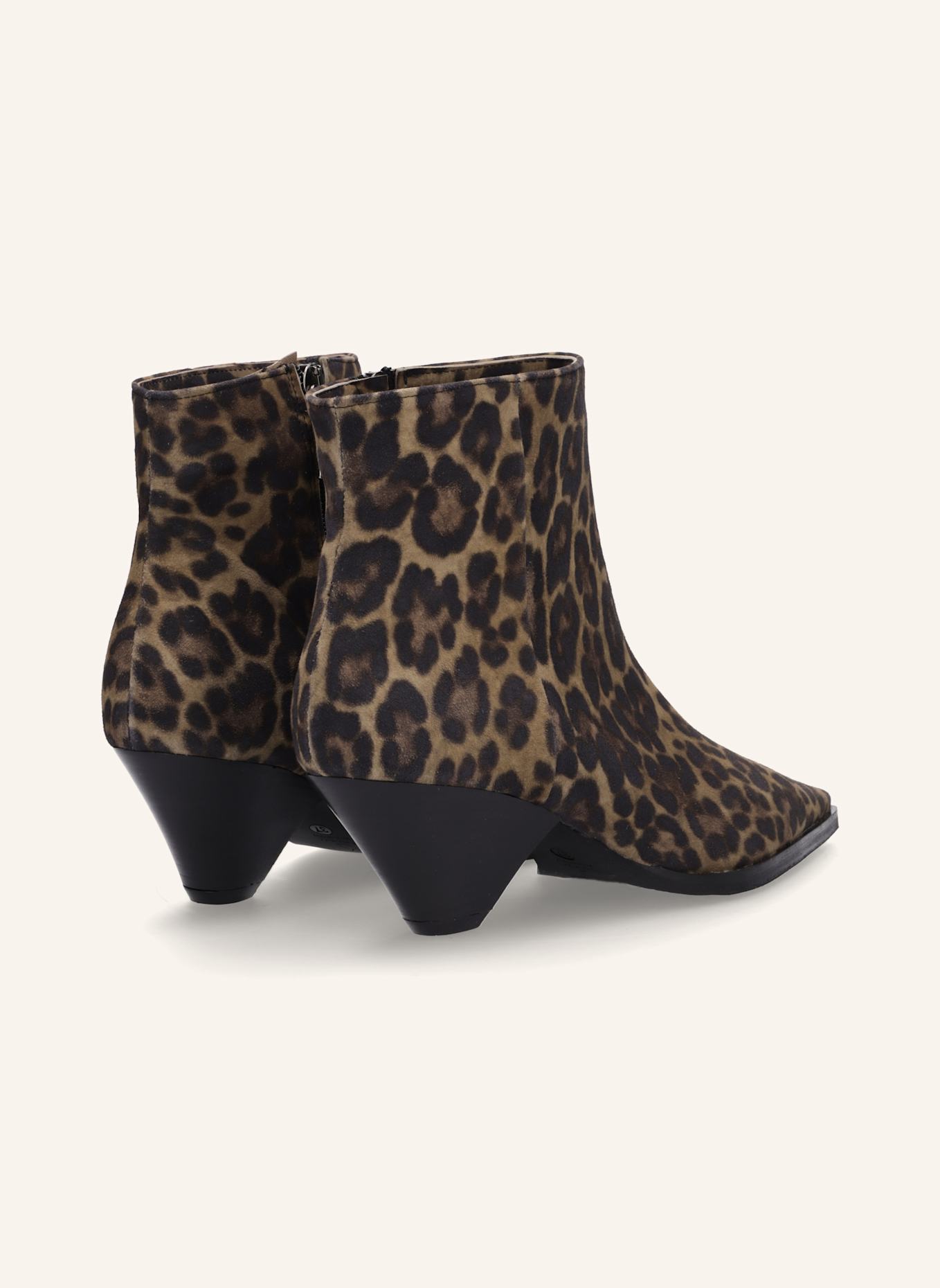 THEA MIKA Stiefeletten: DUNKELBRAUN/ COGNAC