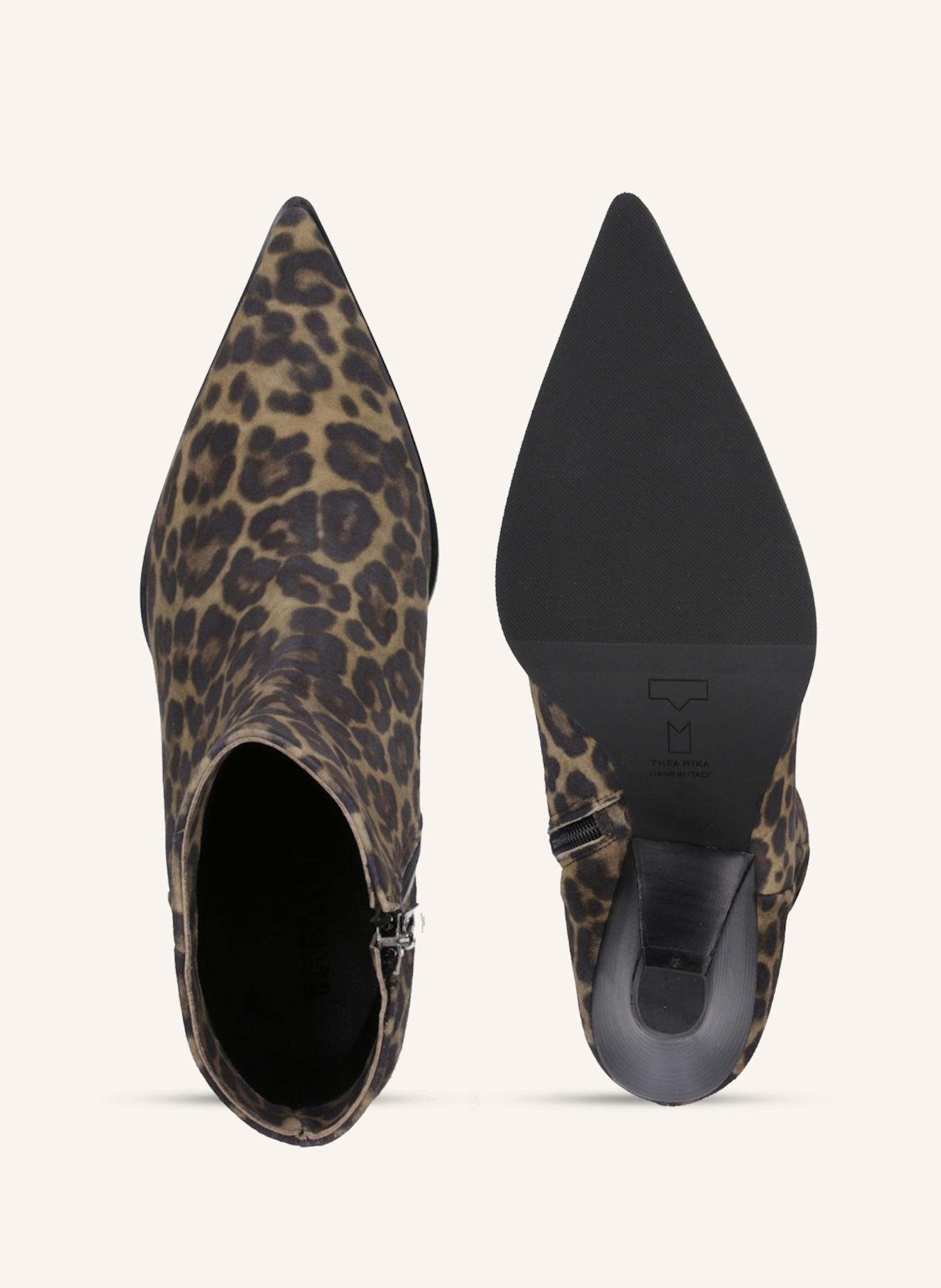 THEA MIKA Stiefeletten: DUNKELBRAUN/ COGNAC