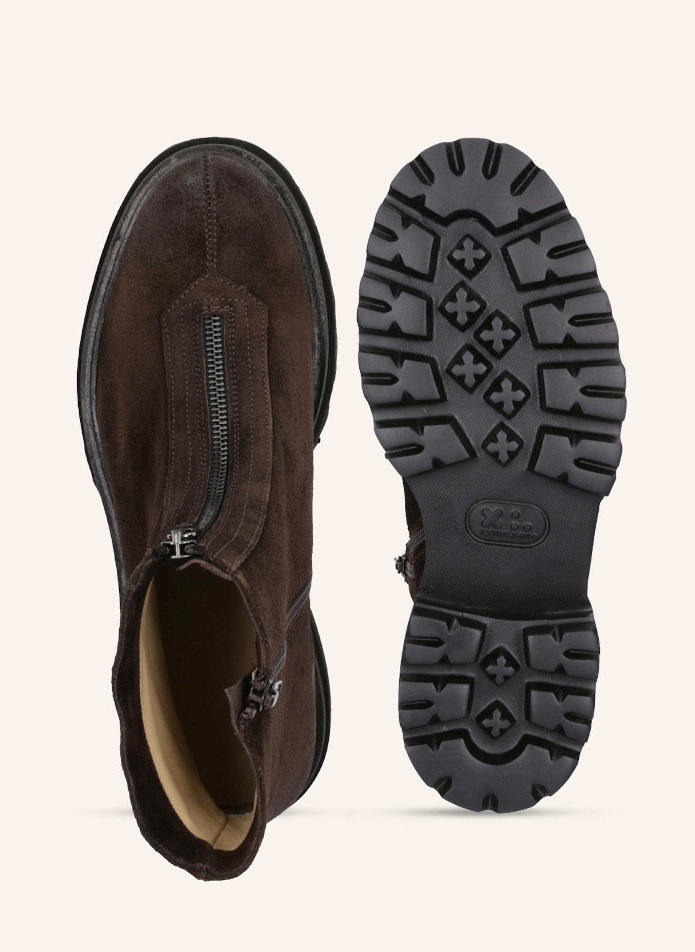 THEA MIKA Stiefeletten: DUNKELBRAUN