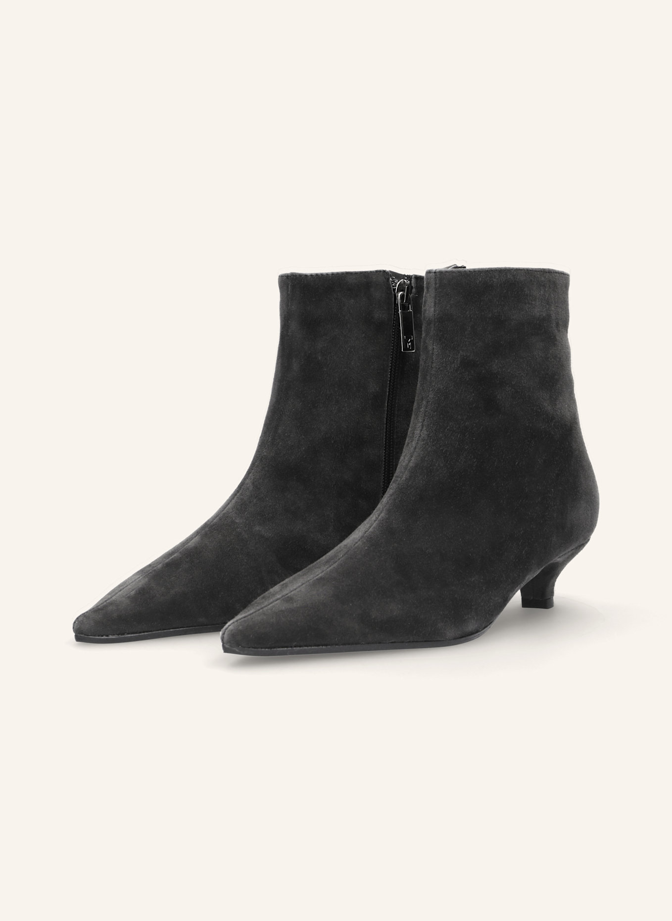 THEA MIKA Stiefeletten: DUNKELGRAU