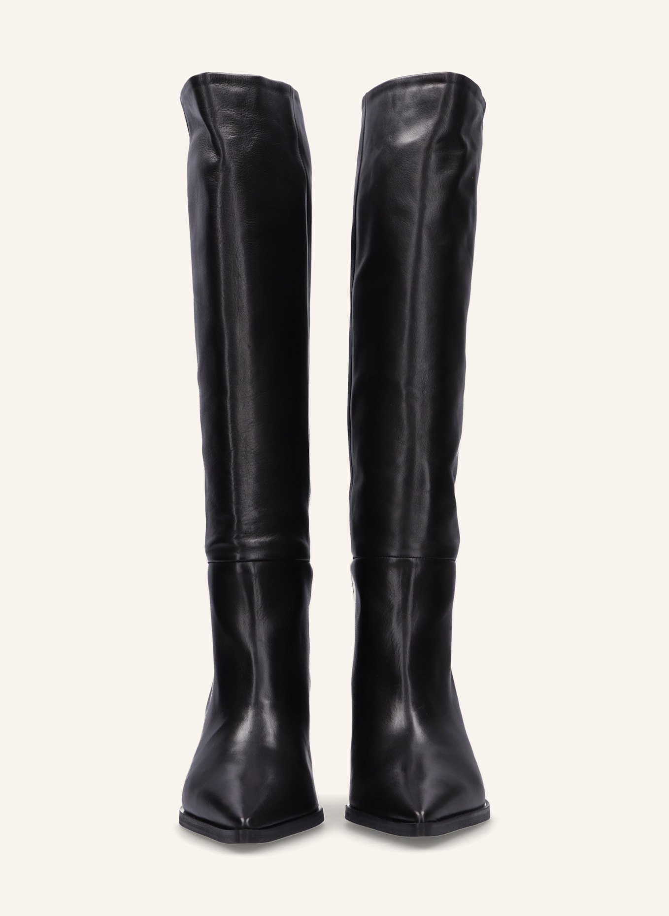 THEA MIKA Stiefel: SCHWARZ