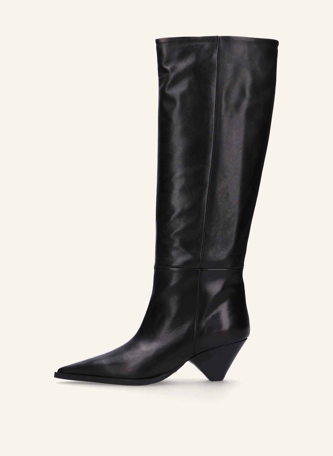 THEA MIKA Stiefel: SCHWARZ