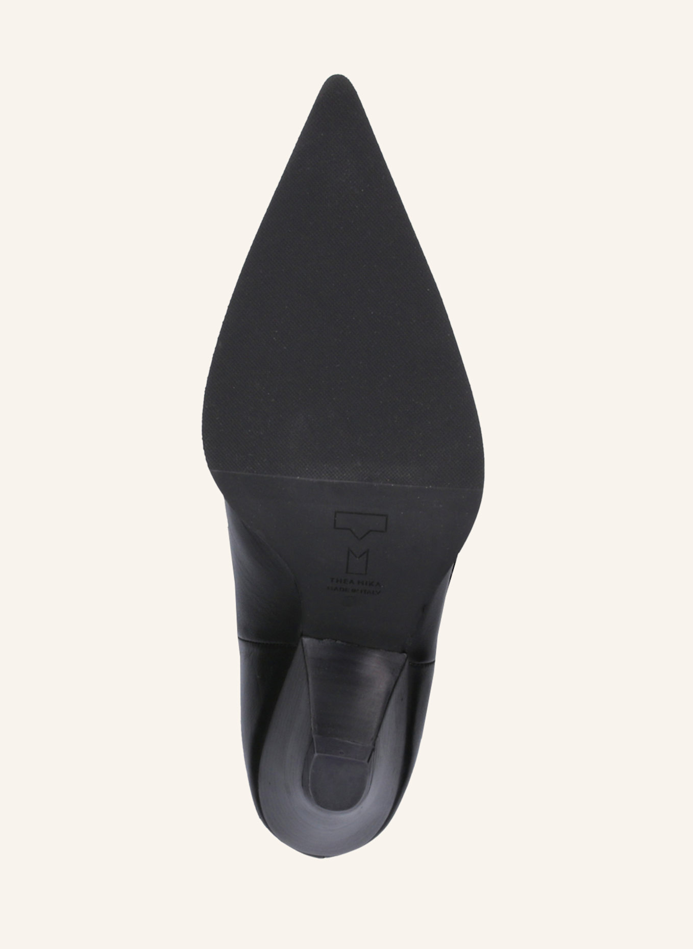 THEA MIKA Stiefel: SCHWARZ