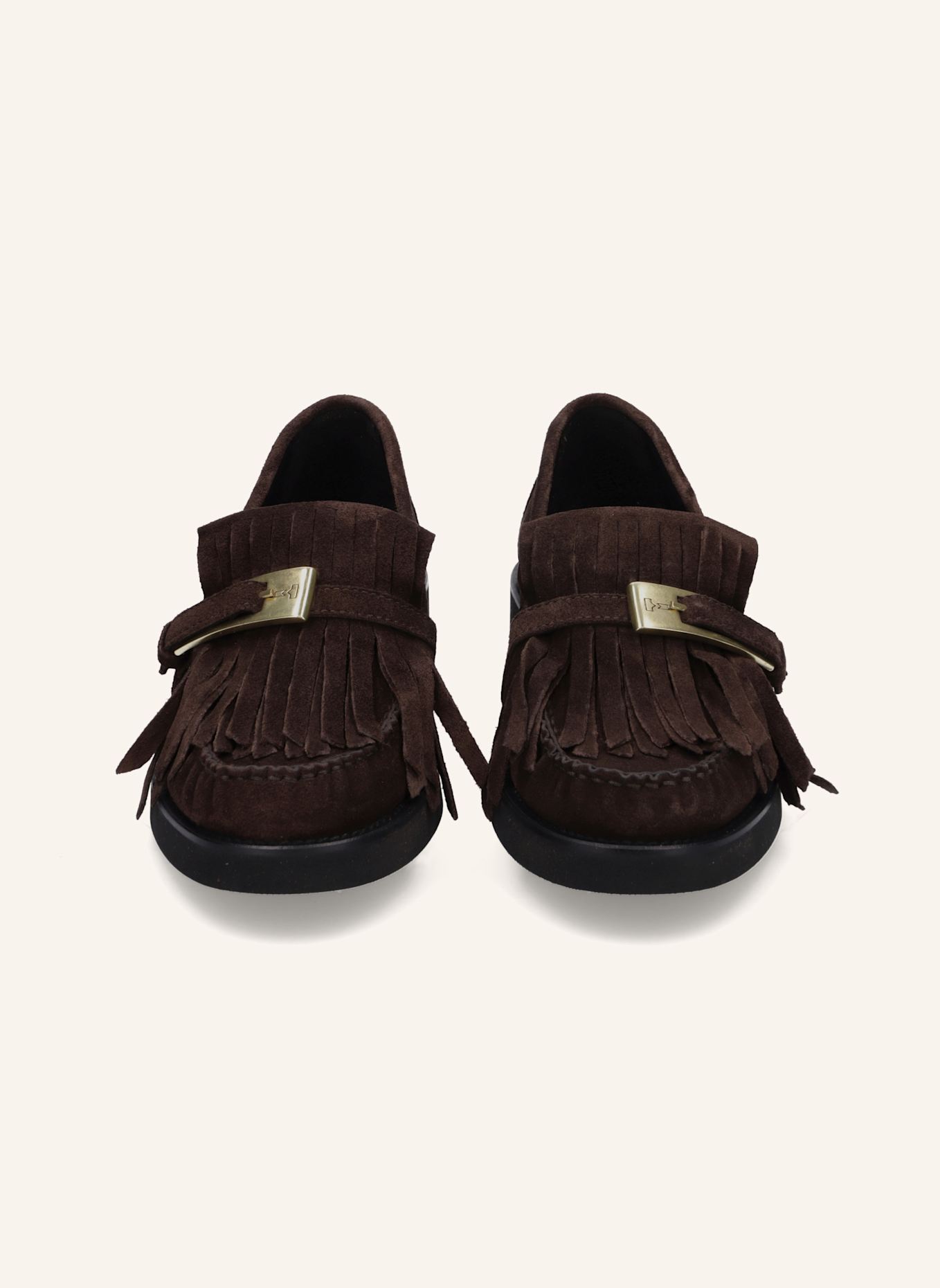 THEA MIKA Mokassins: DUNKELBRAUN