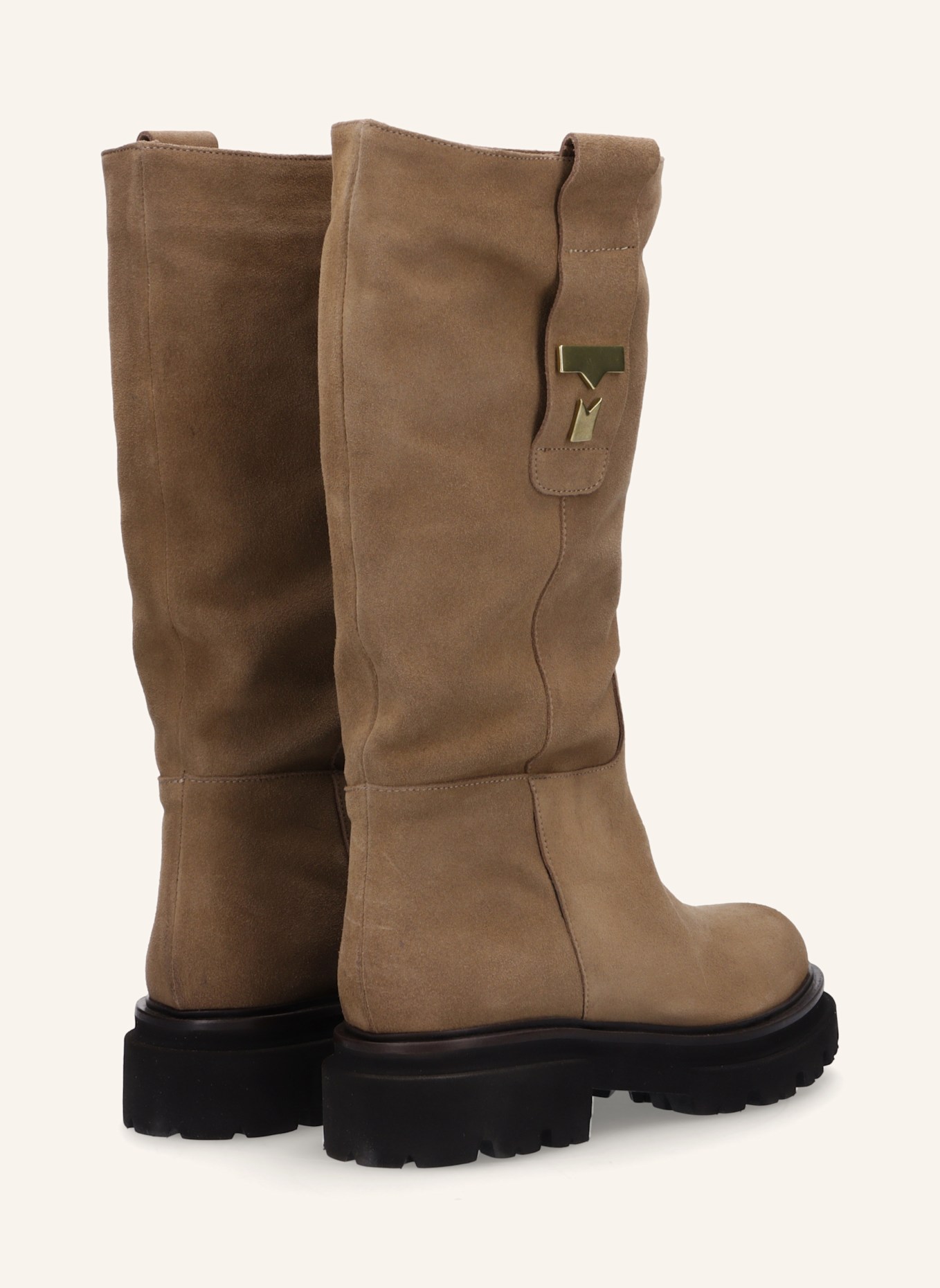 THEA MIKA Stiefel: BEIGE