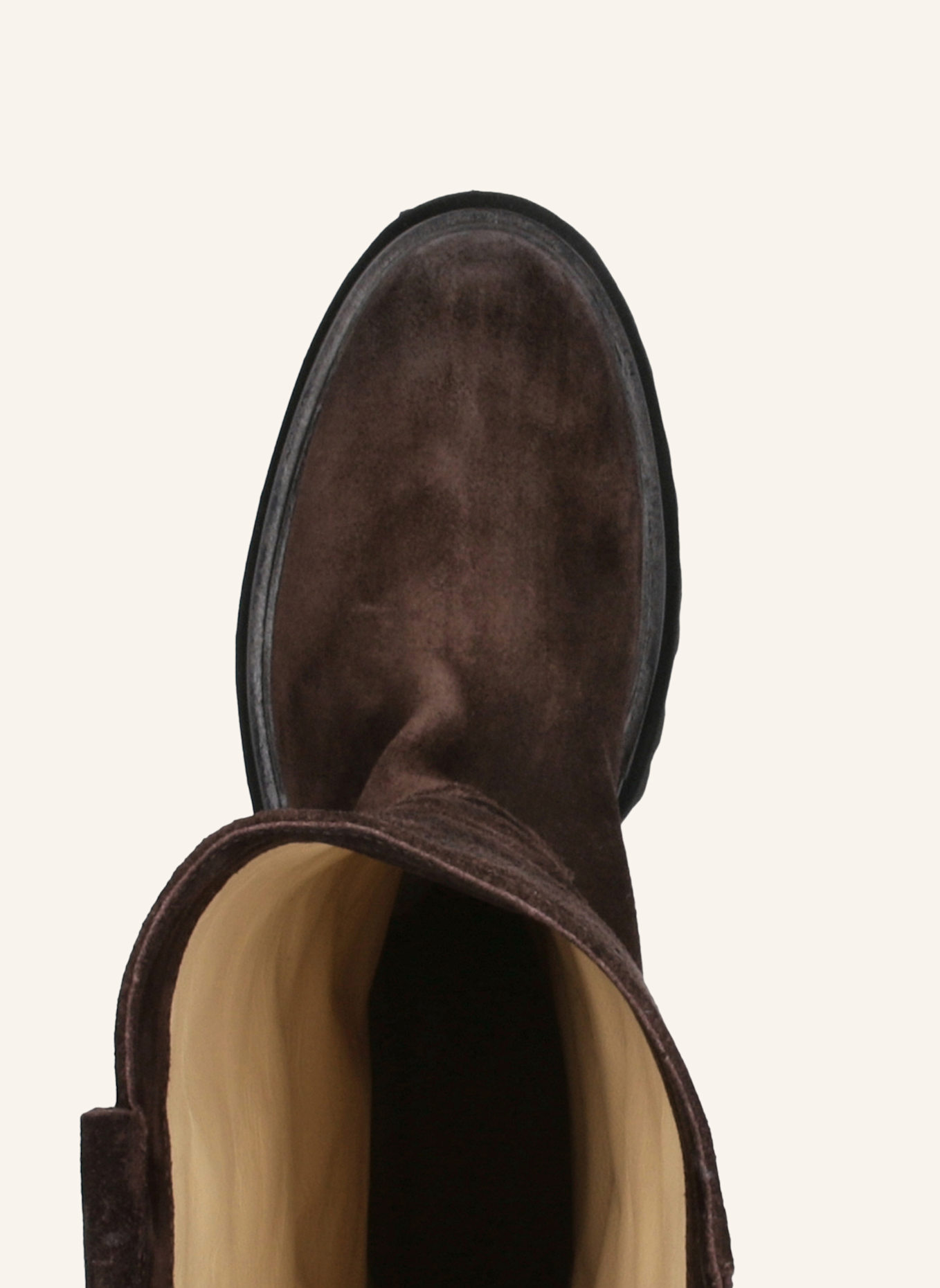 THEA MIKA Stiefel: DUNKELBRAUN