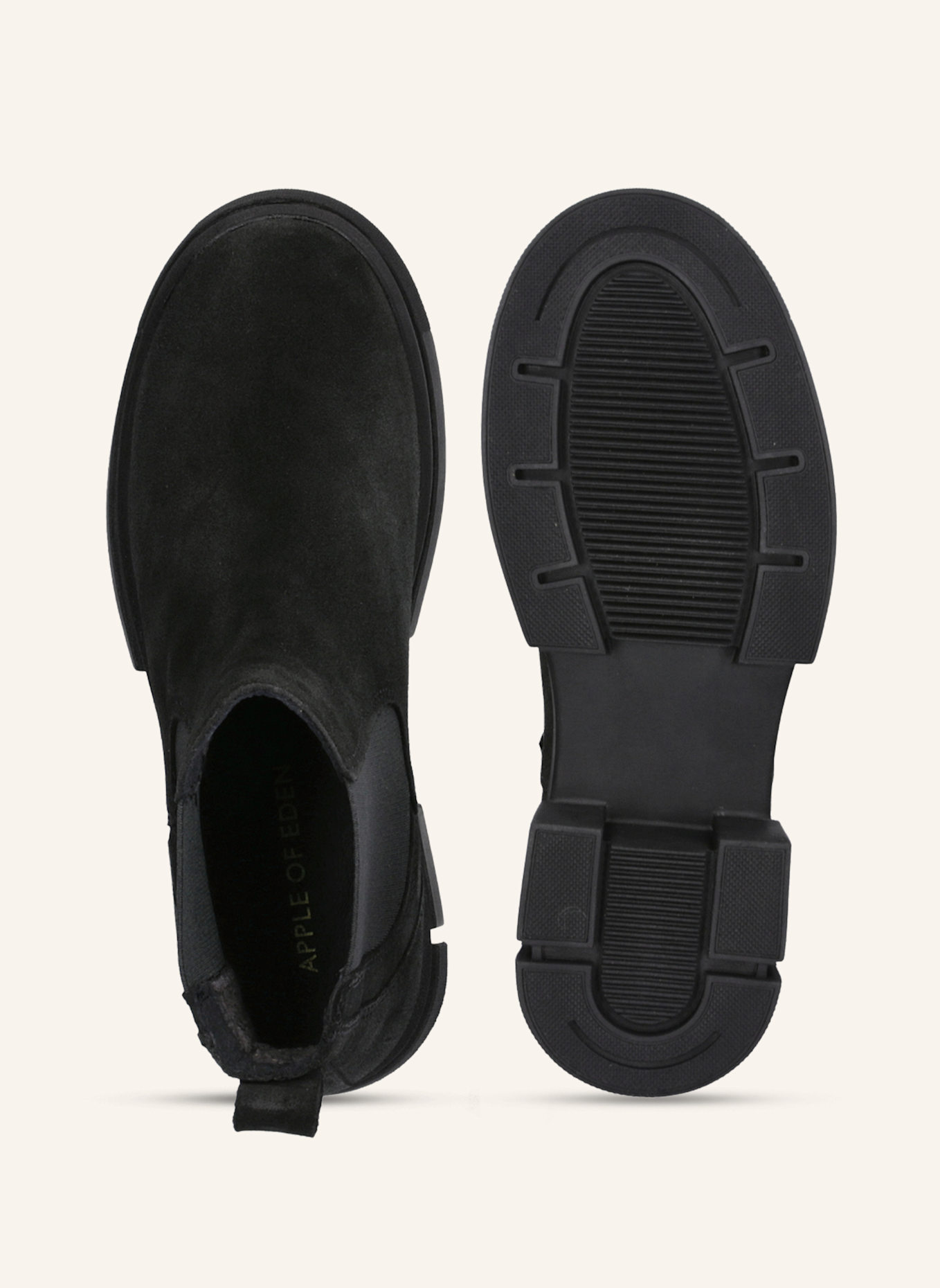 Apple of Eden Chelsea Boots: DUNKELGRAU