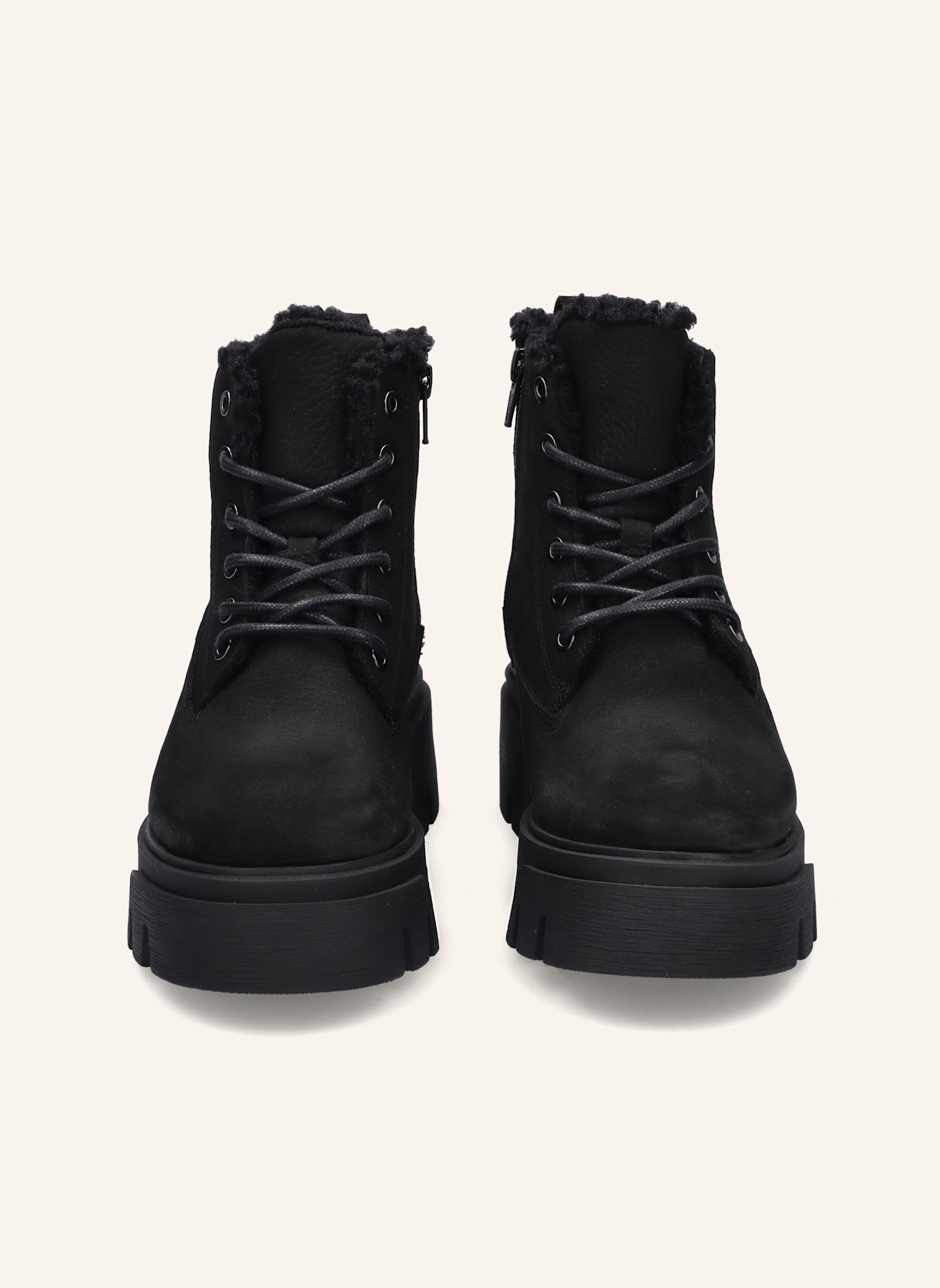 Apple of Eden Schnürstiefeletten: SCHWARZ