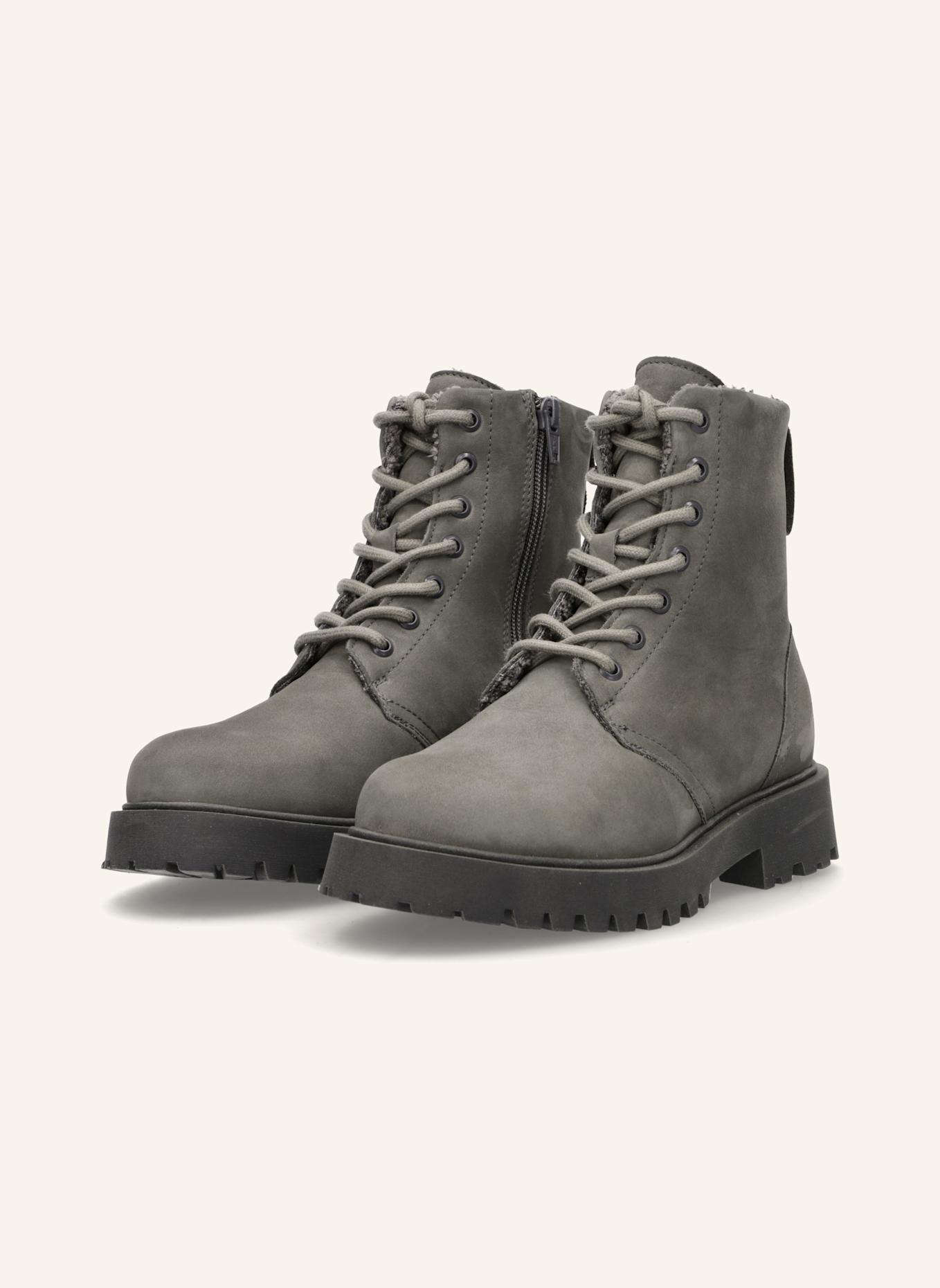 Apple of Eden Schnürstiefeletten: GRAU/ DUNKELGRAU