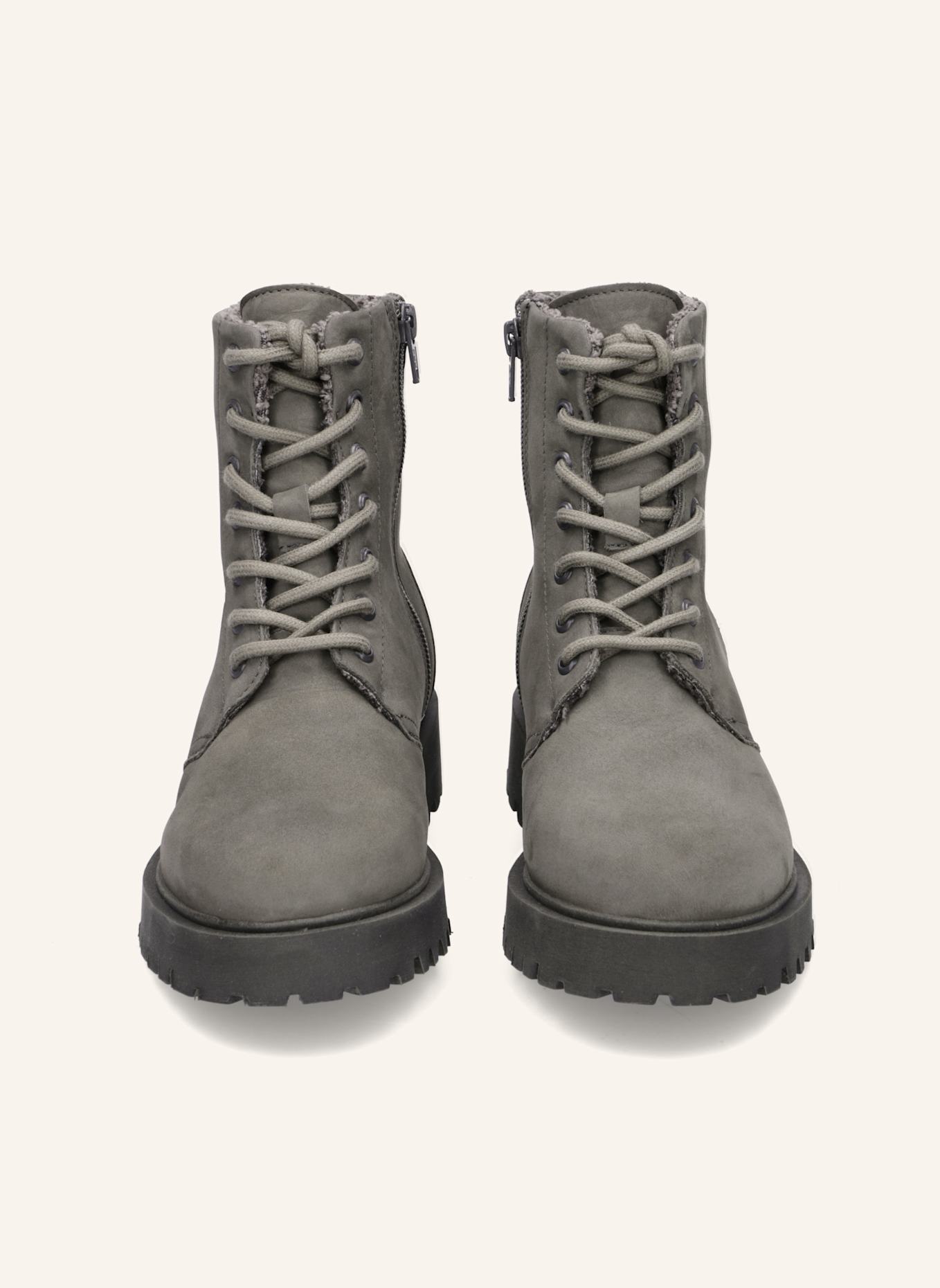 Apple of Eden Schnürstiefeletten: GRAU/ DUNKELGRAU