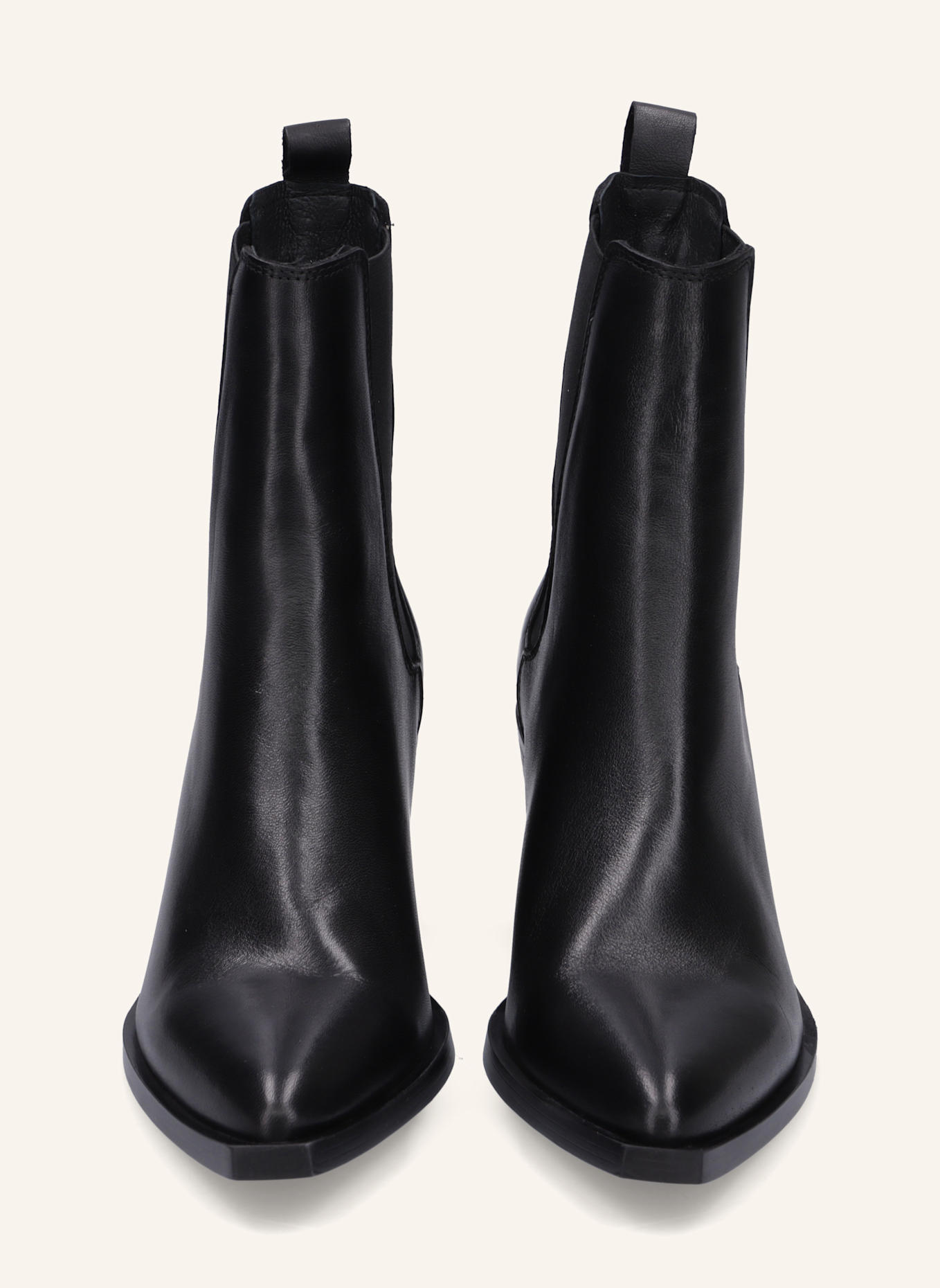 Apple of Eden Cowboy Boots: SCHWARZ