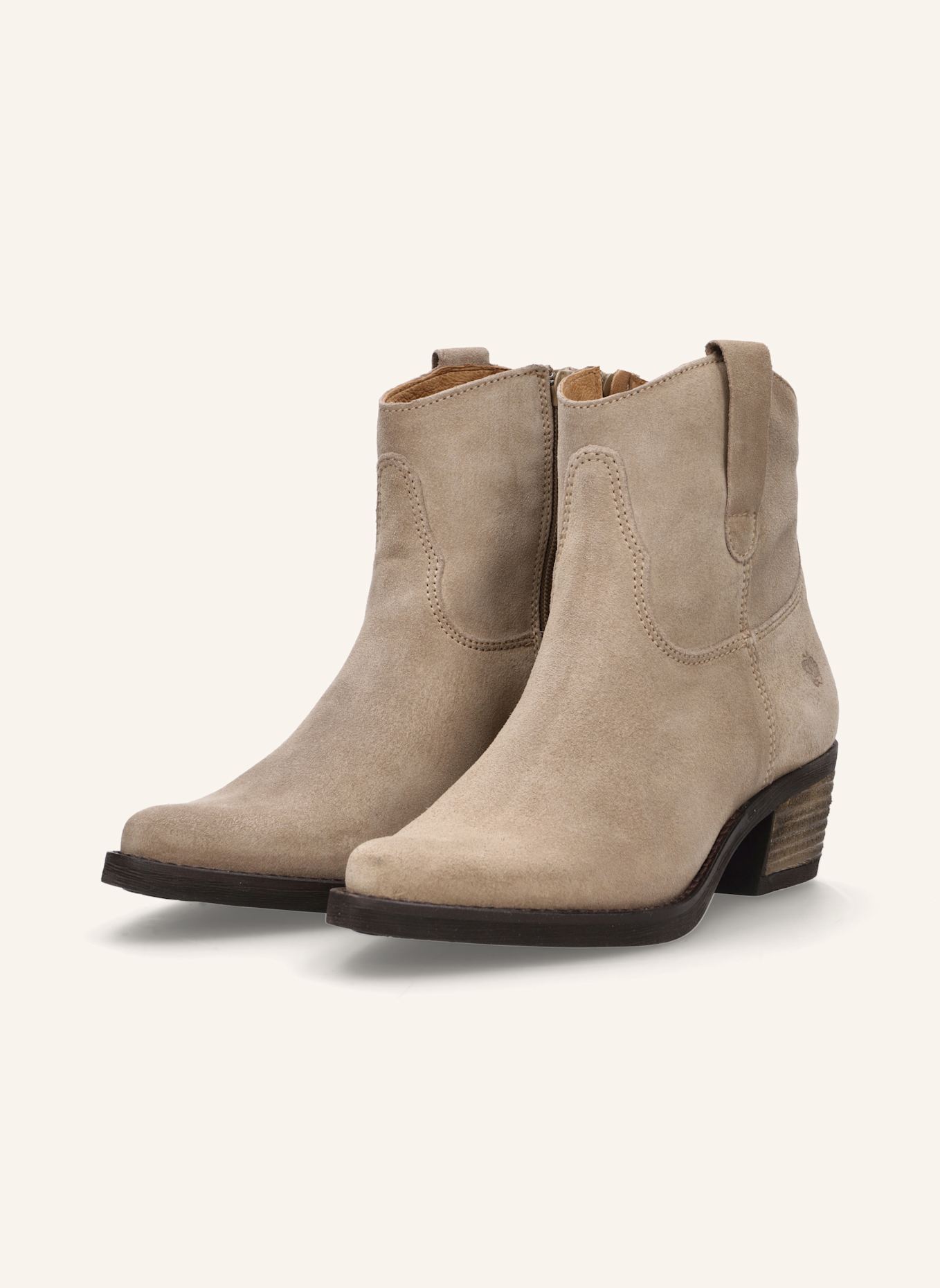 Apple of Eden Cowboy Boots: TAUPE