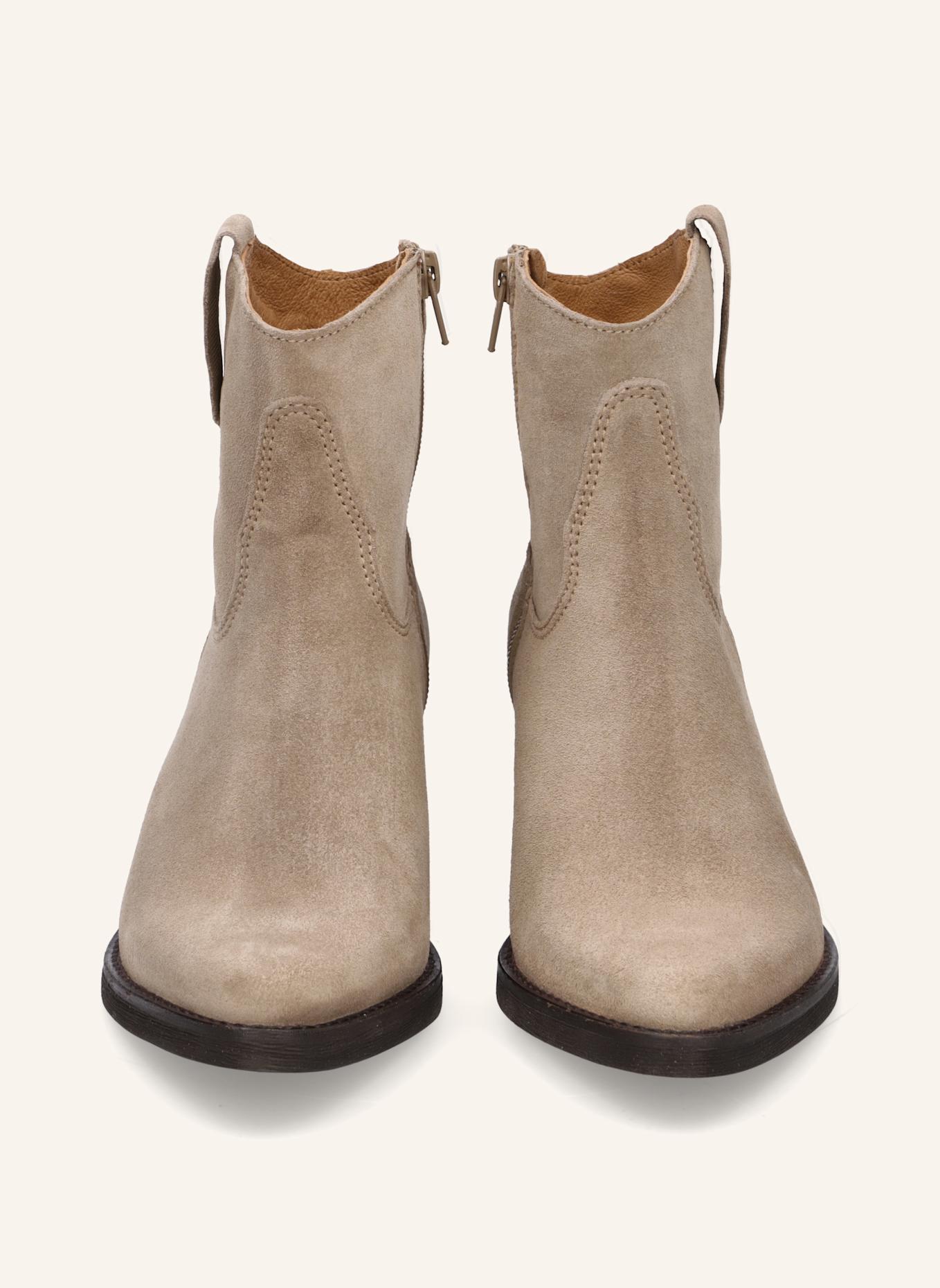 Apple of Eden Cowboy Boots: TAUPE