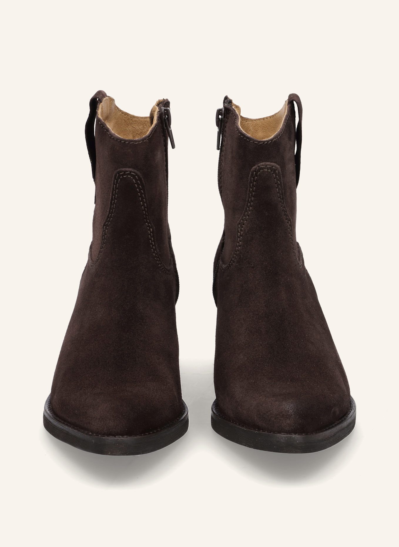 Apple of Eden Cowboy Boots: DUNKELBRAUN